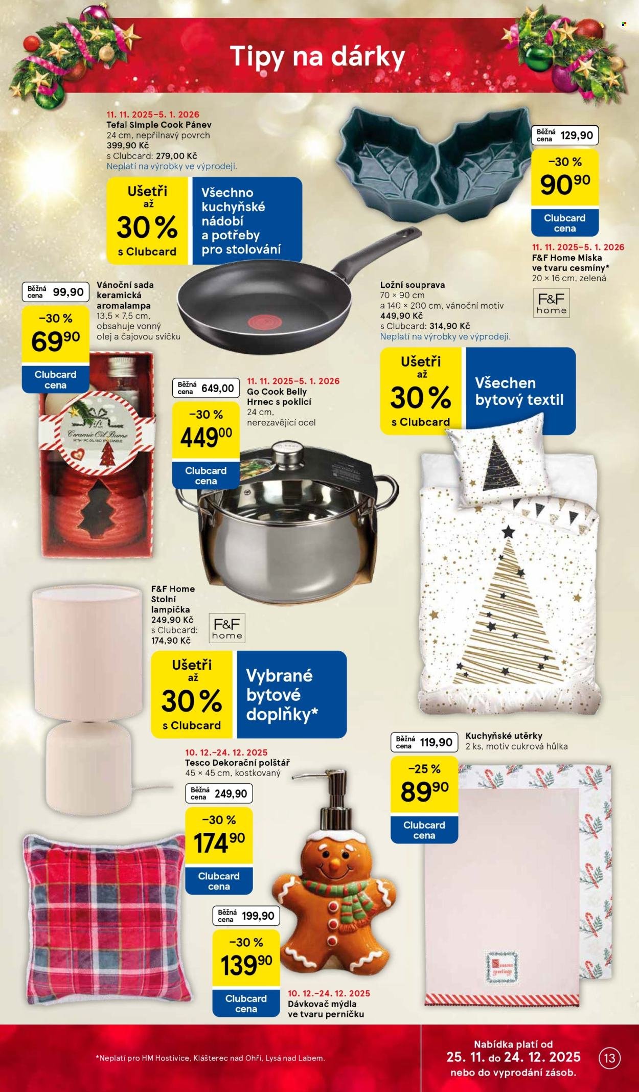 TESCO leták - Clubcard šetří peníze. (2025-12-10 - 2025-12-16)