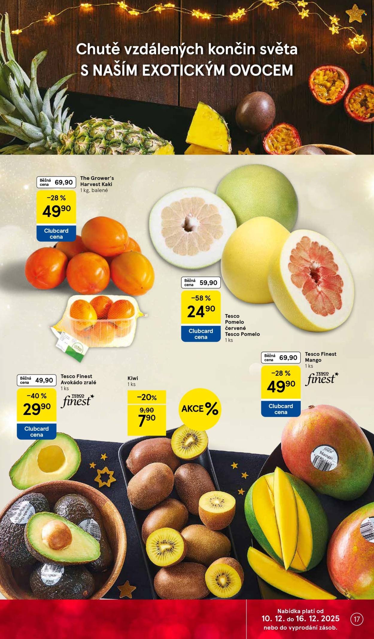 TESCO leták - Clubcard šetří peníze. (2025-12-10 - 2025-12-16)