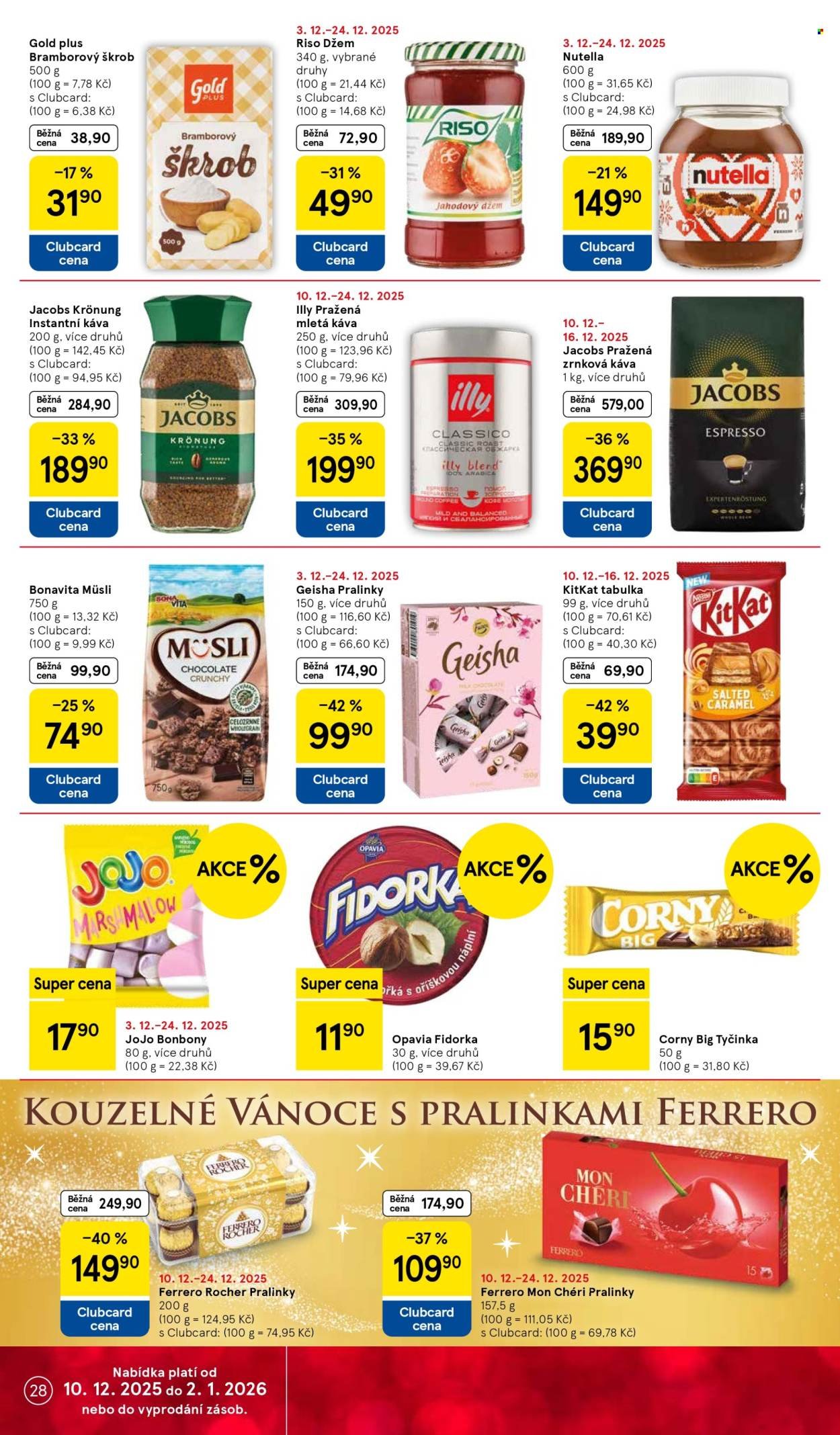 TESCO leták - Clubcard šetří peníze. (2025-12-10 - 2025-12-16)