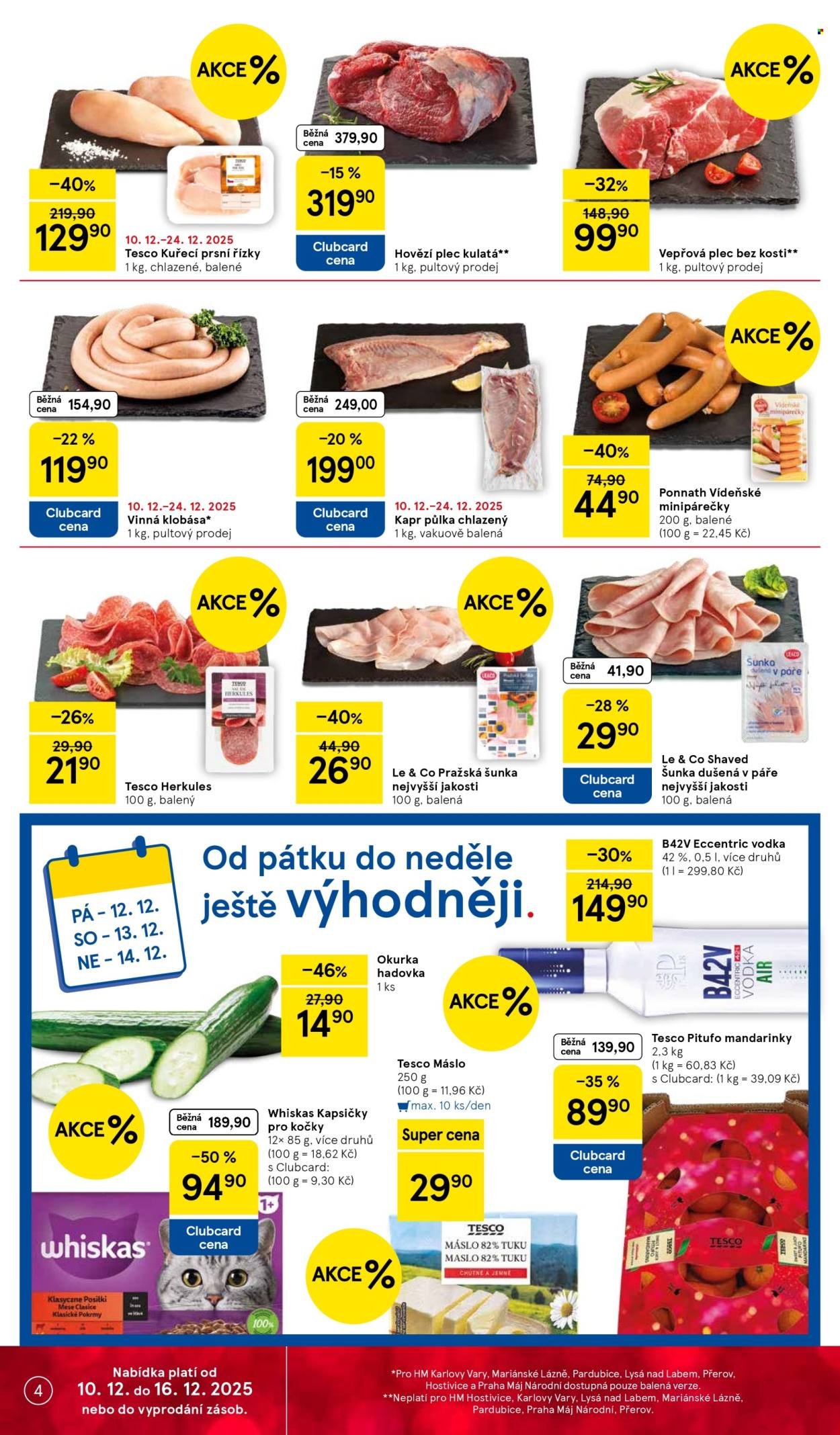 TESCO leták - Clubcard šetří peníze. (2025-12-10 - 2025-12-16)