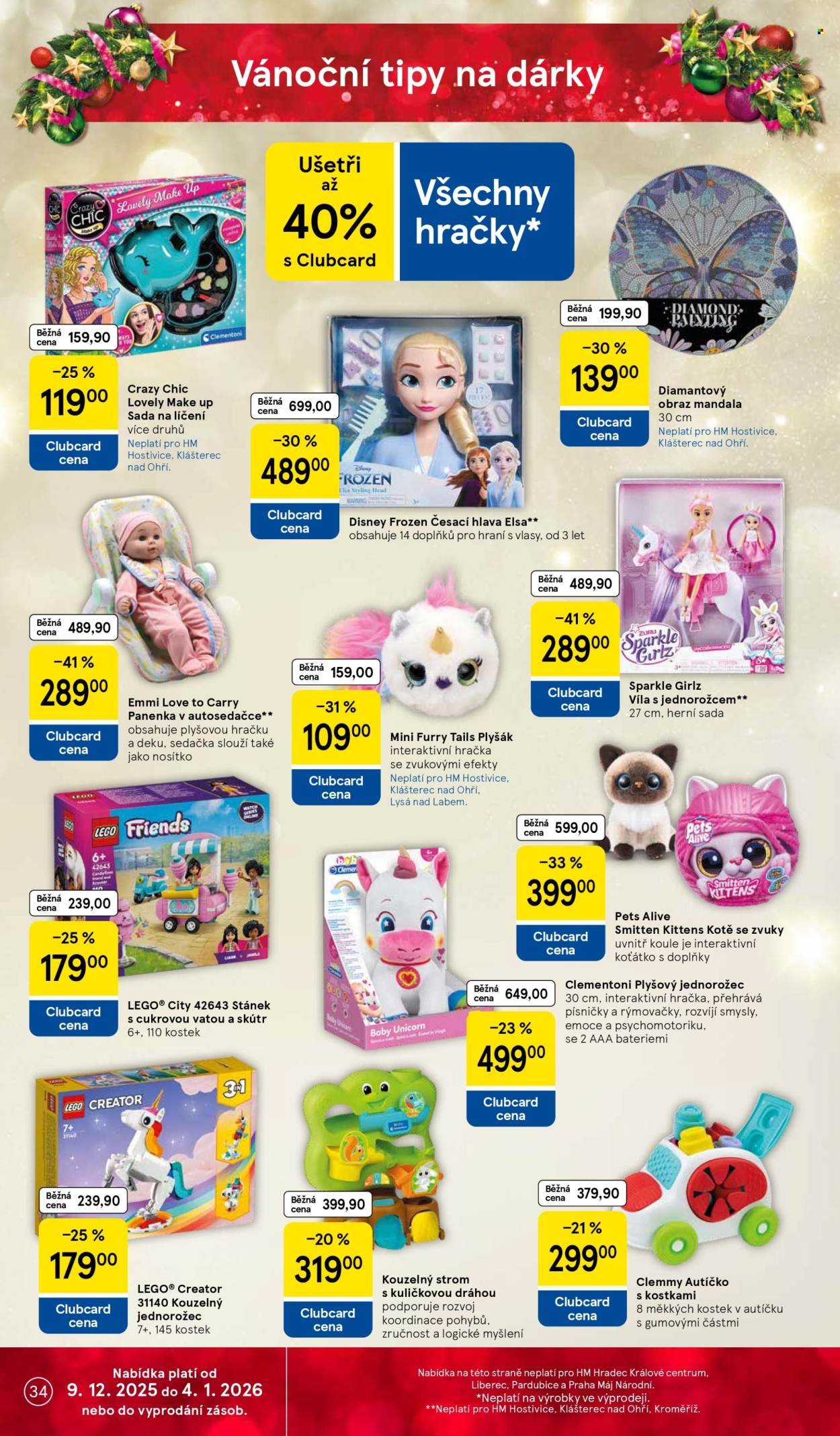 TESCO leták - Clubcard šetří peníze. (2025-12-10 - 2025-12-16)