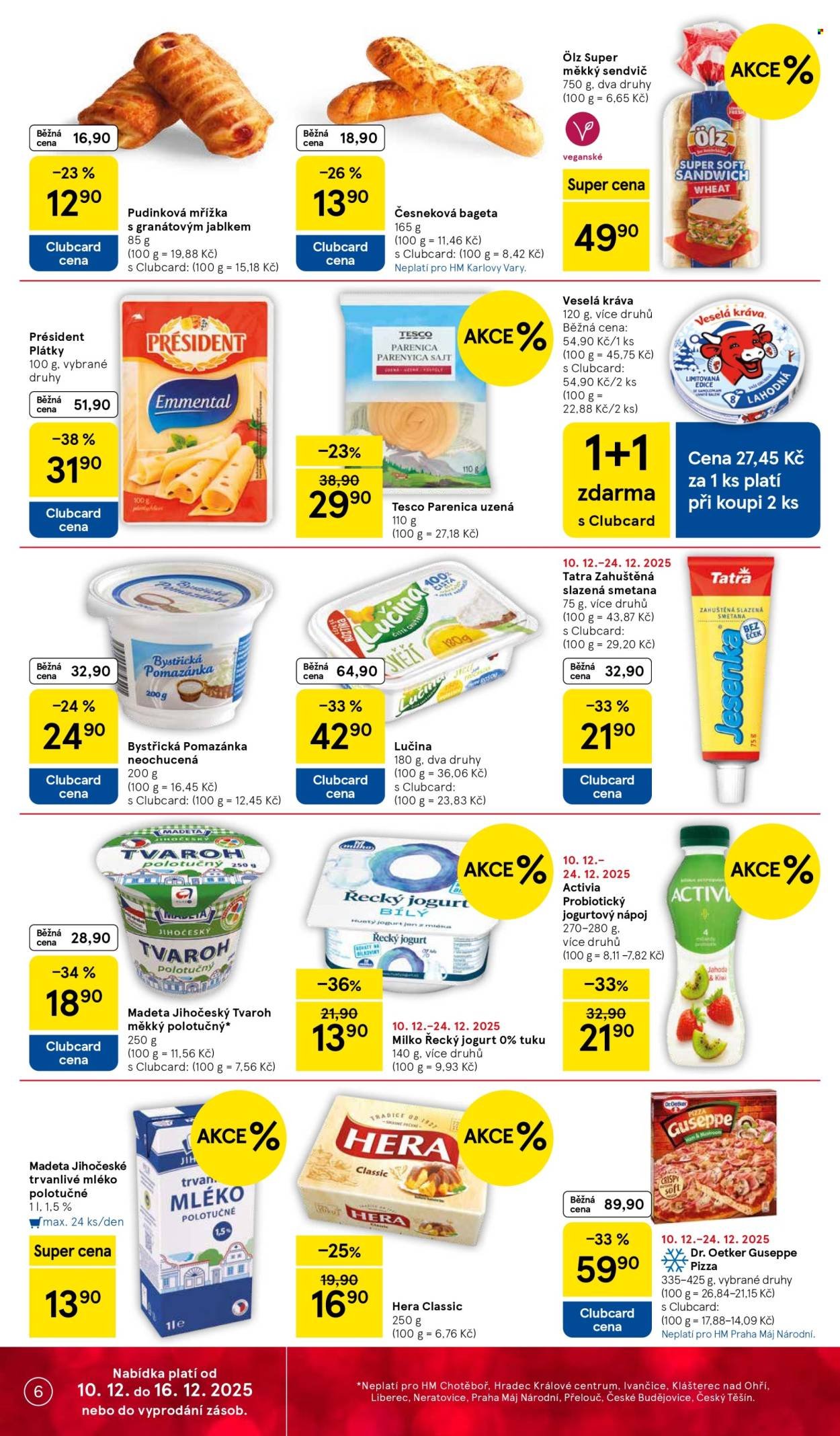 TESCO leták - Clubcard šetří peníze. (2025-12-10 - 2025-12-16)