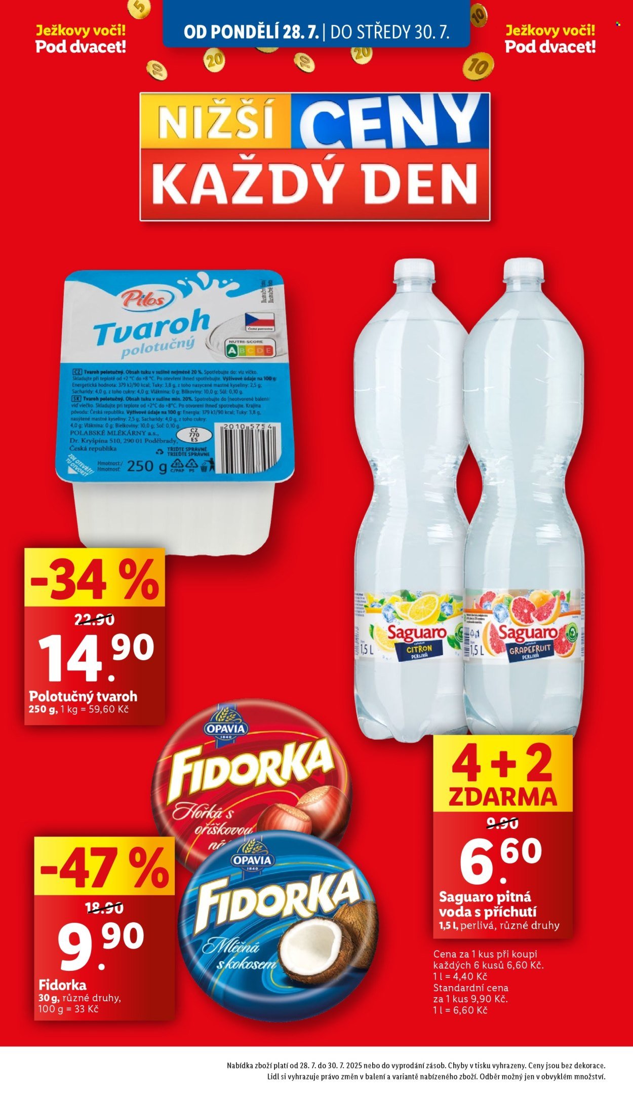 LIDL leták - Od pondělí 28.7.2025 (2025-07-28 - 2025-08-03)