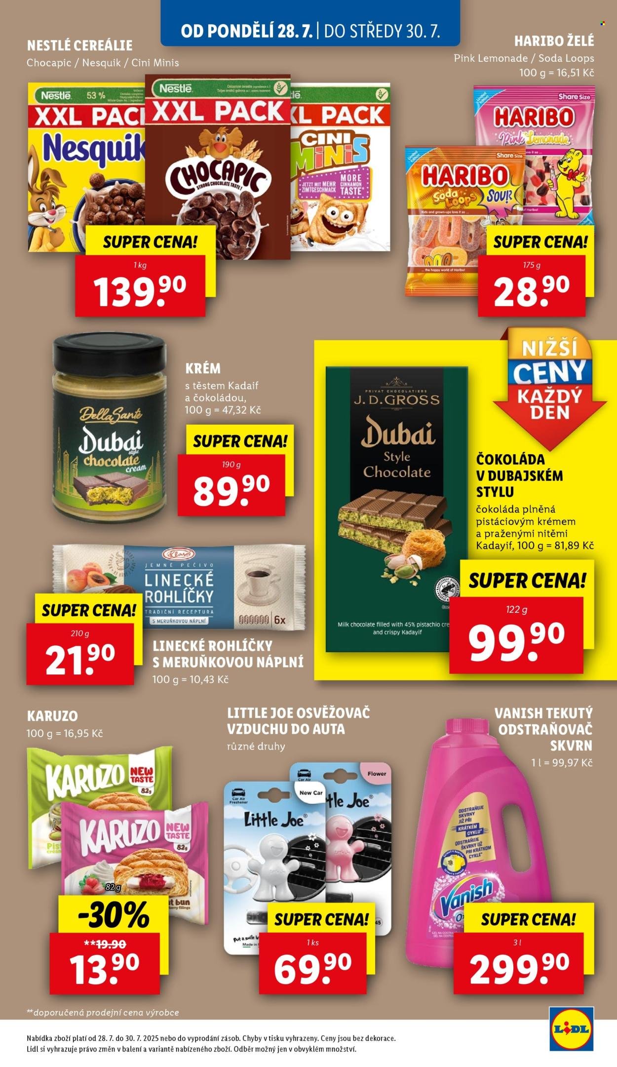 LIDL leták - Od pondělí 28.7.2025 (2025-07-28 - 2025-08-03)