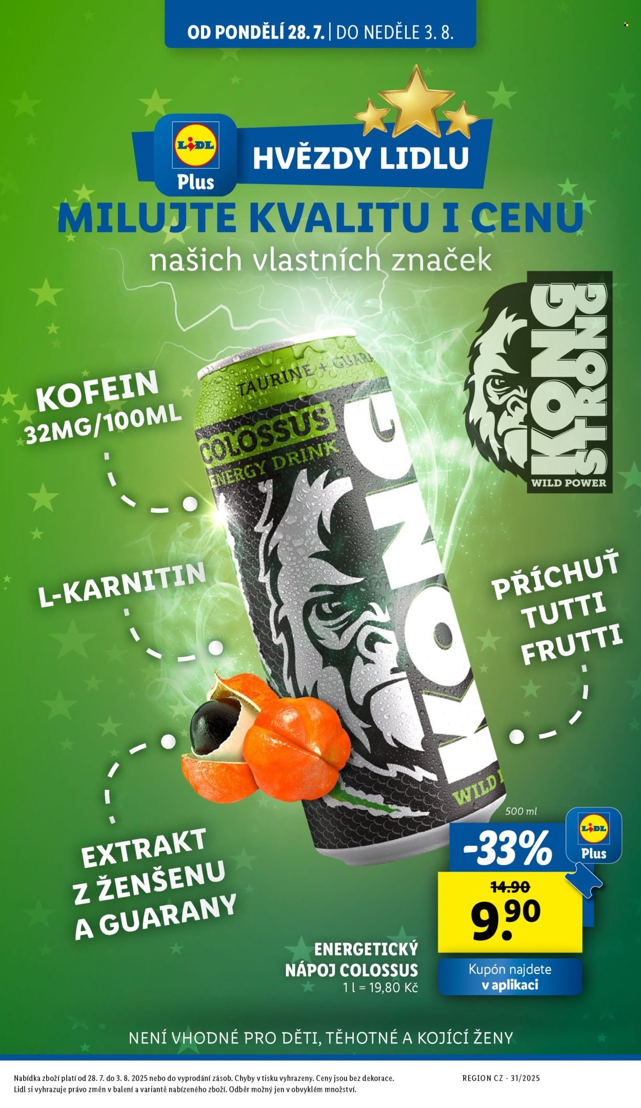 LIDL leták - Od pondělí 28.7.2025 (2025-07-28 - 2025-08-03)