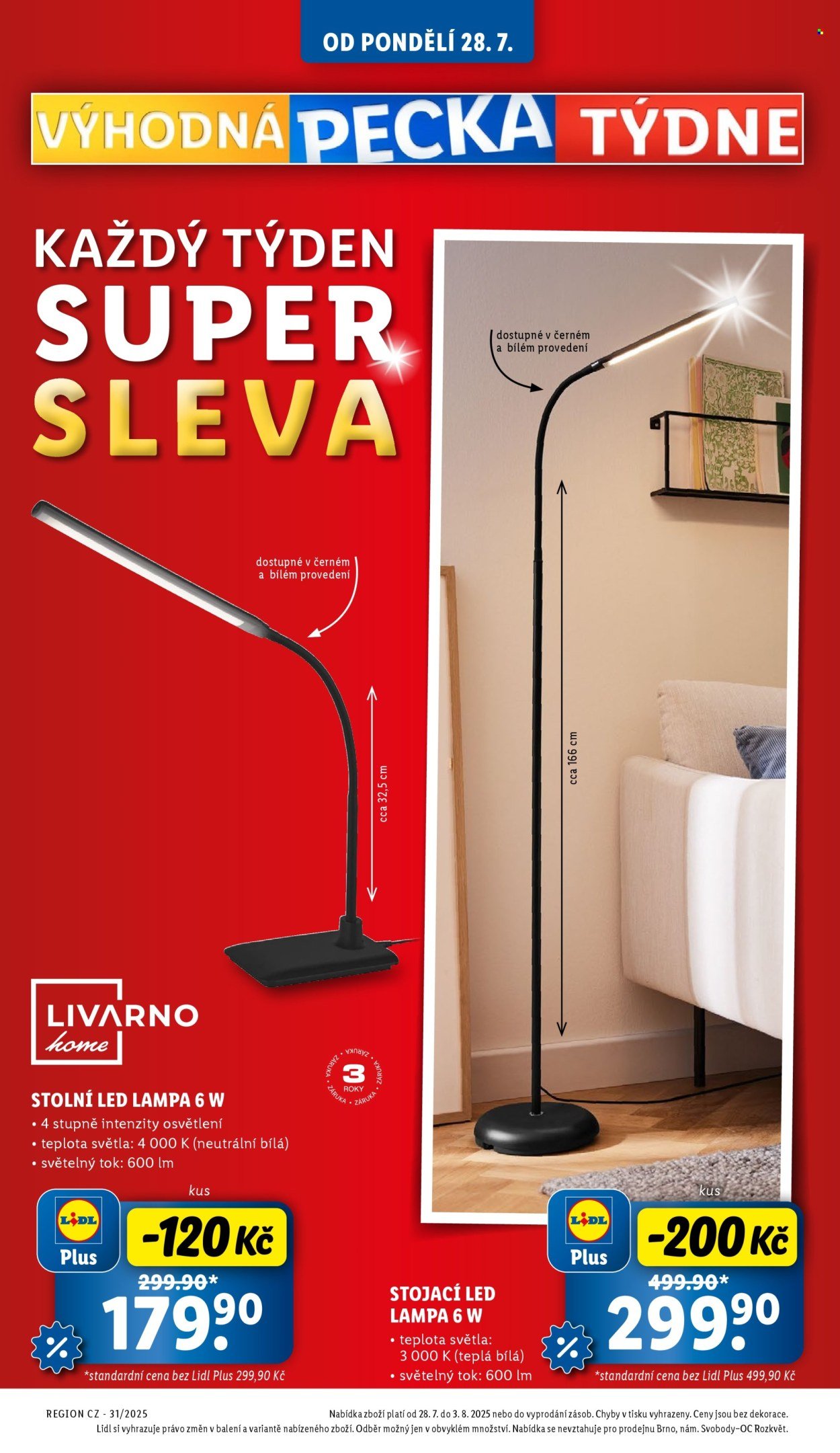 LIDL leták - Od pondělí 28.7.2025 (2025-07-28 - 2025-08-03)