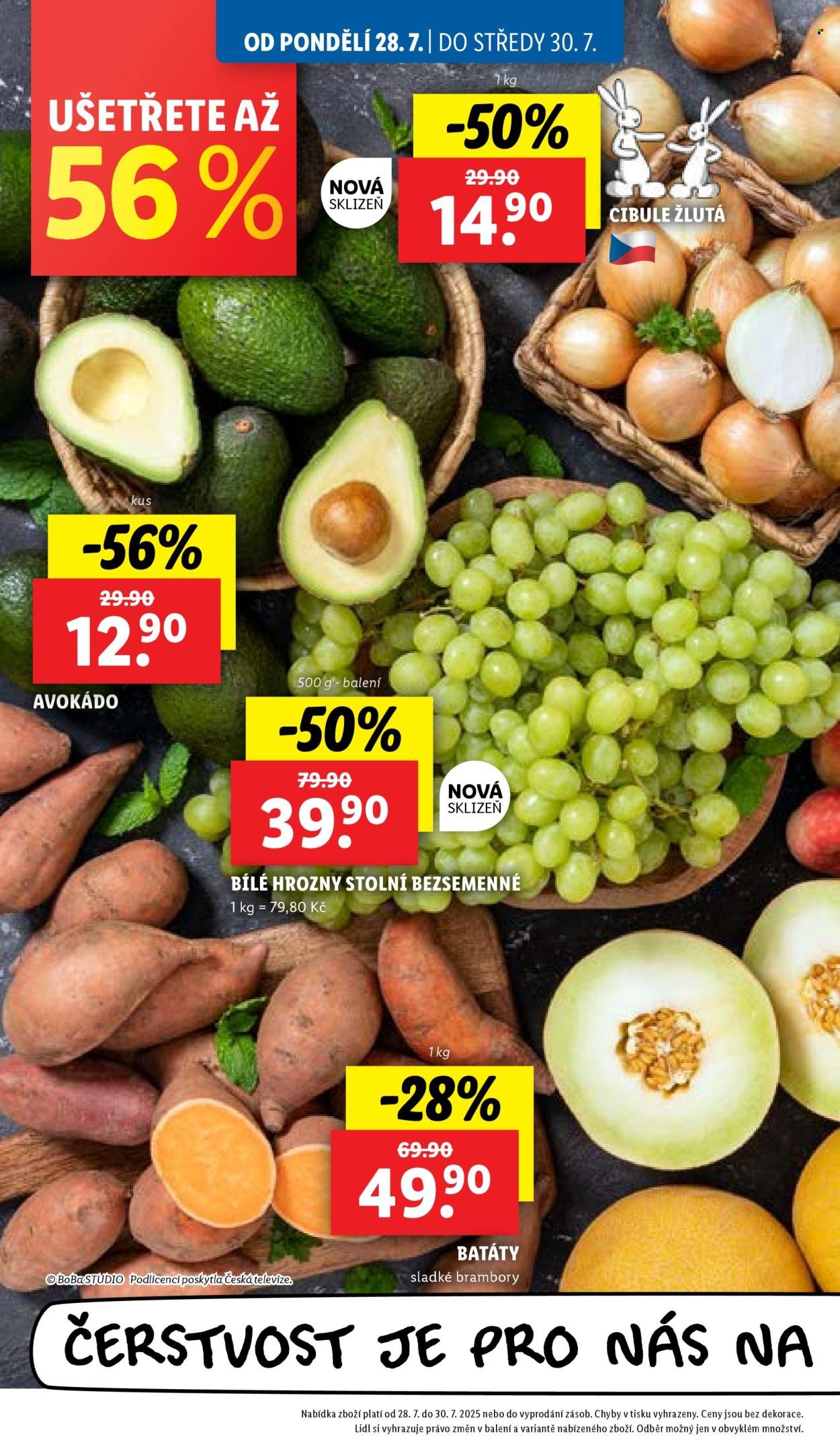LIDL leták - Od pondělí 28.7.2025 (2025-07-28 - 2025-08-03)