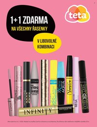 TETA DROGERIE leták - 1+1 zdarma na všechny řasenky (2026-01-31 - 2026-02-10)