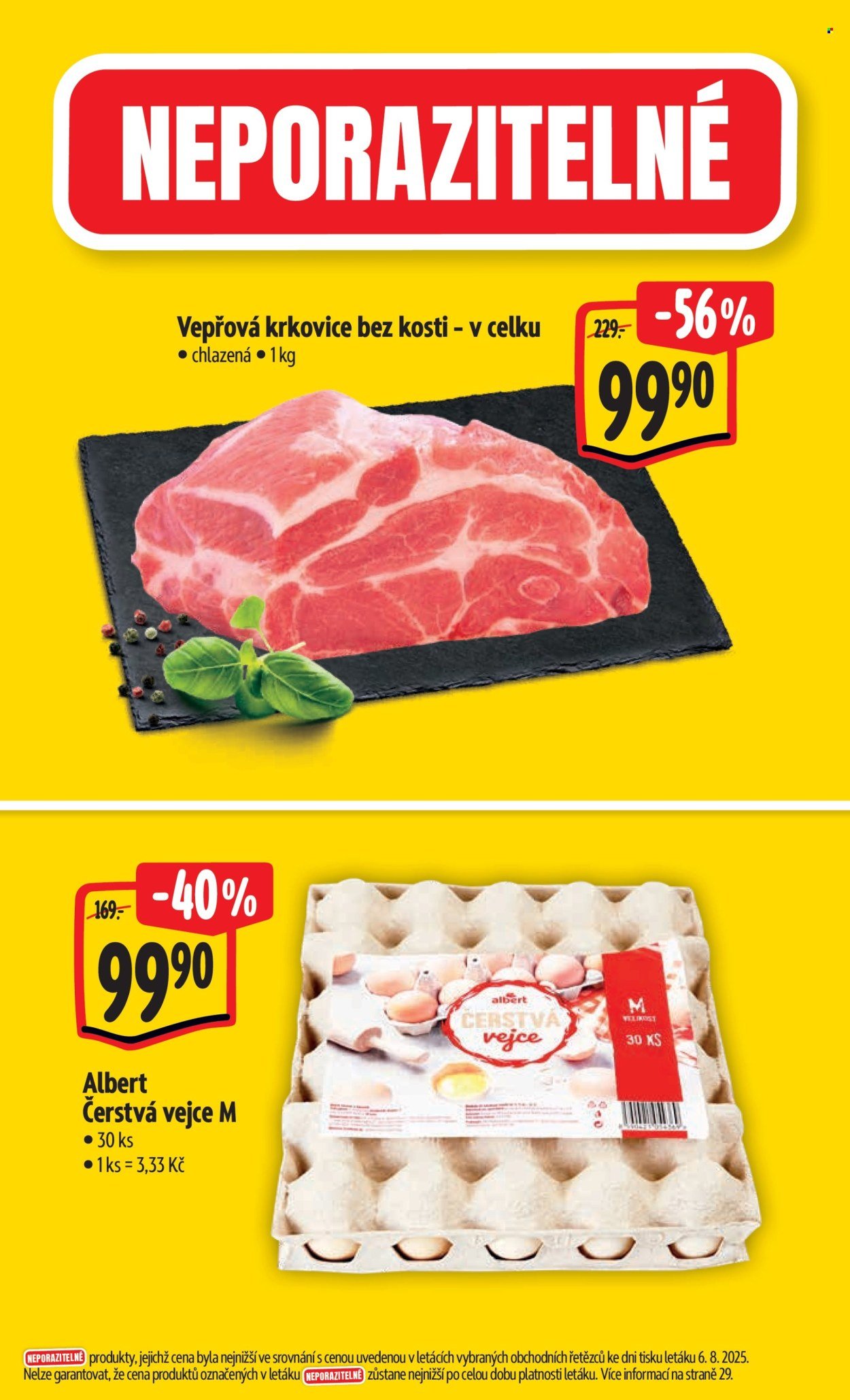 ALBERT leták - Neporazitelné (2025-08-13 - 2025-08-19)