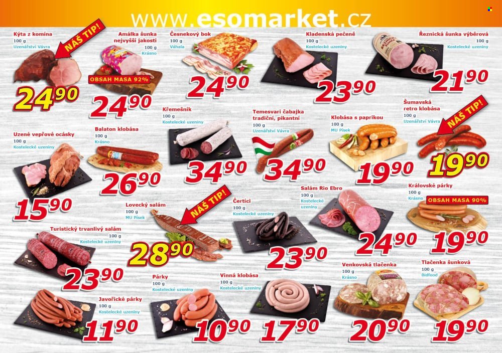 ESO MARKET leták - Od středy 26.11.2025 (2025-11-26 - 2025-12-07)