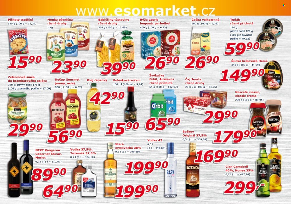 ESO MARKET leták - Od středy 26.11.2025 (2025-11-26 - 2025-12-07)