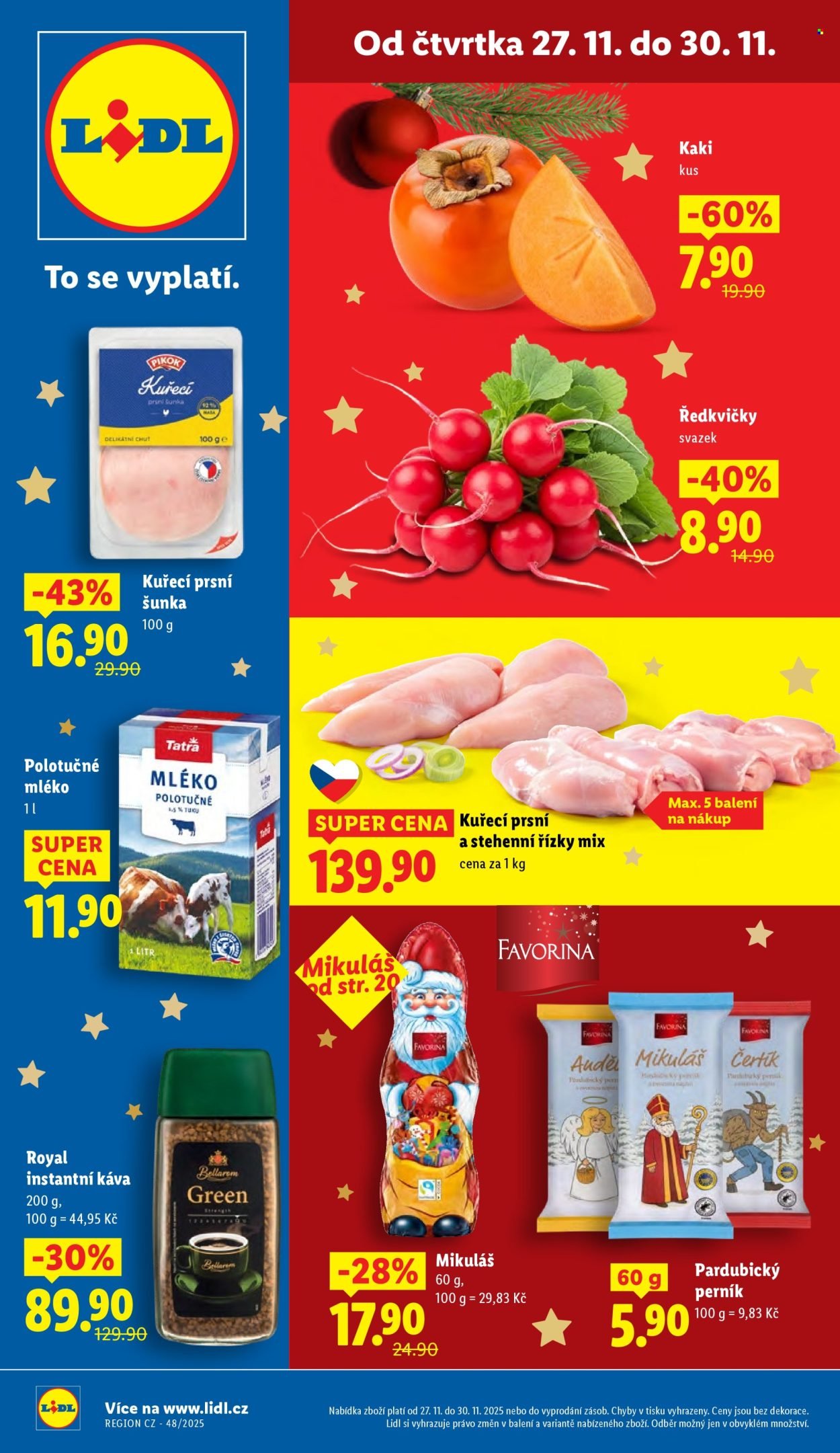 LIDL leták - Od čtvrtka 27.11.2025 (2025-11-27 - 2025-11-30)