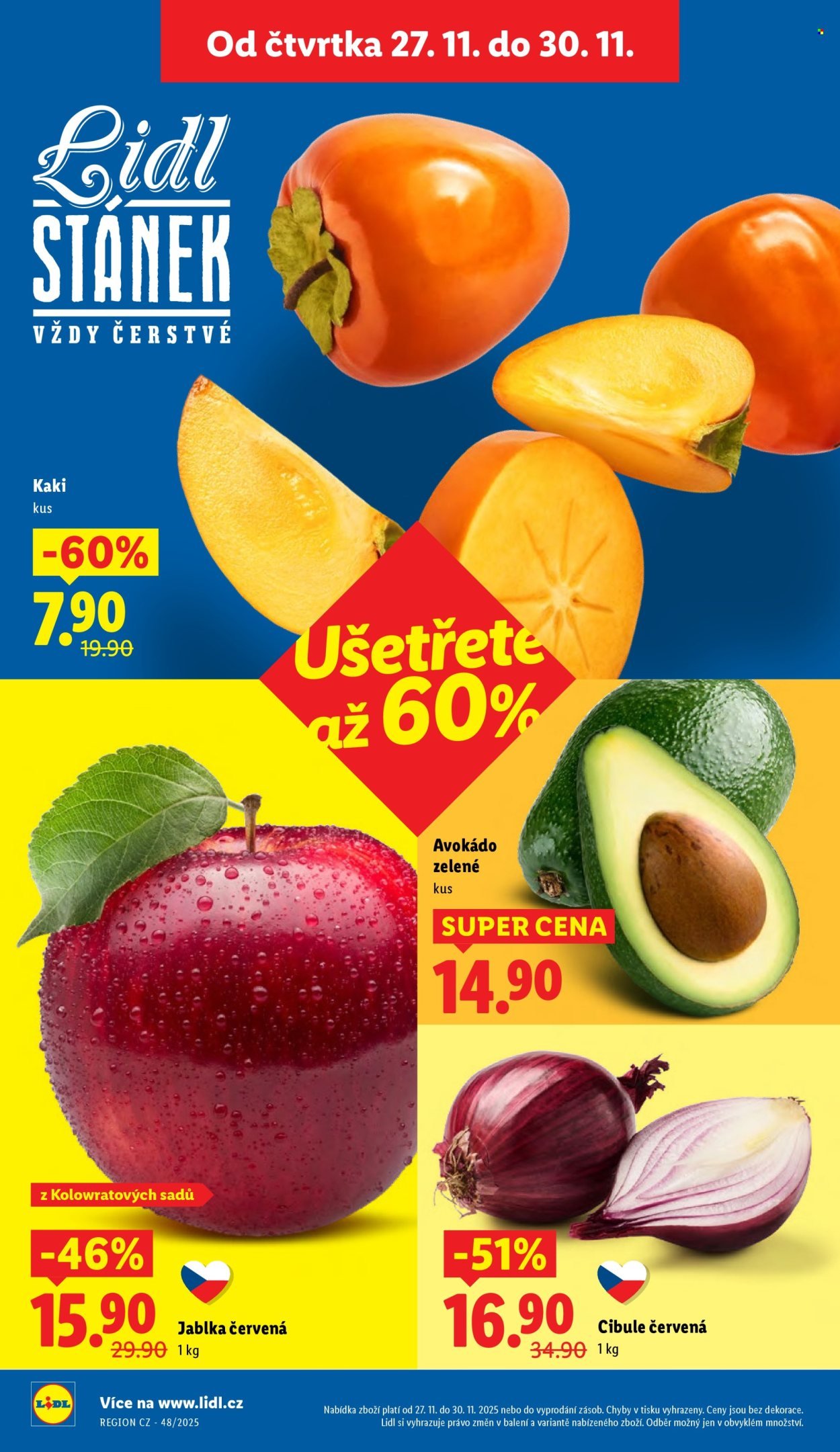 LIDL leták - Od čtvrtka 27.11.2025 (2025-11-27 - 2025-11-30)