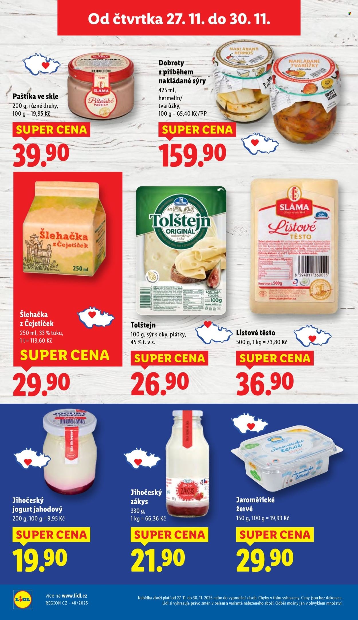 LIDL leták - Od čtvrtka 27.11.2025 (2025-11-27 - 2025-11-30)