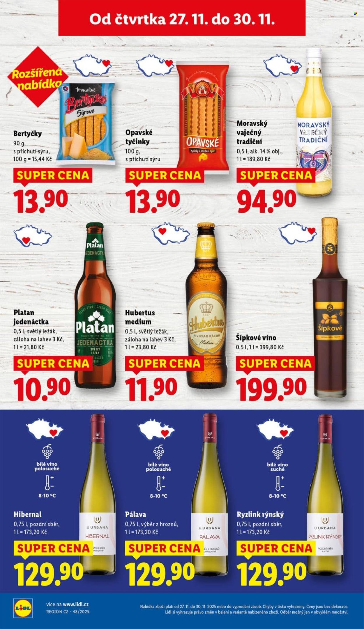 LIDL leták - Od čtvrtka 27.11.2025 (2025-11-27 - 2025-11-30)