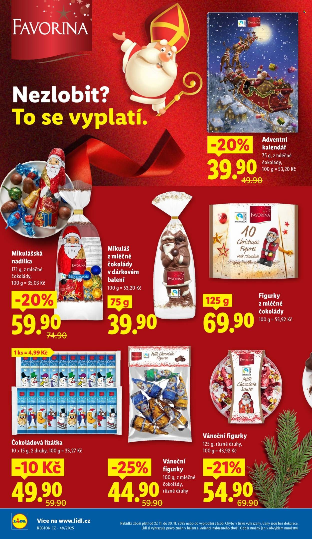 LIDL leták - Od čtvrtka 27.11.2025 (2025-11-27 - 2025-11-30)