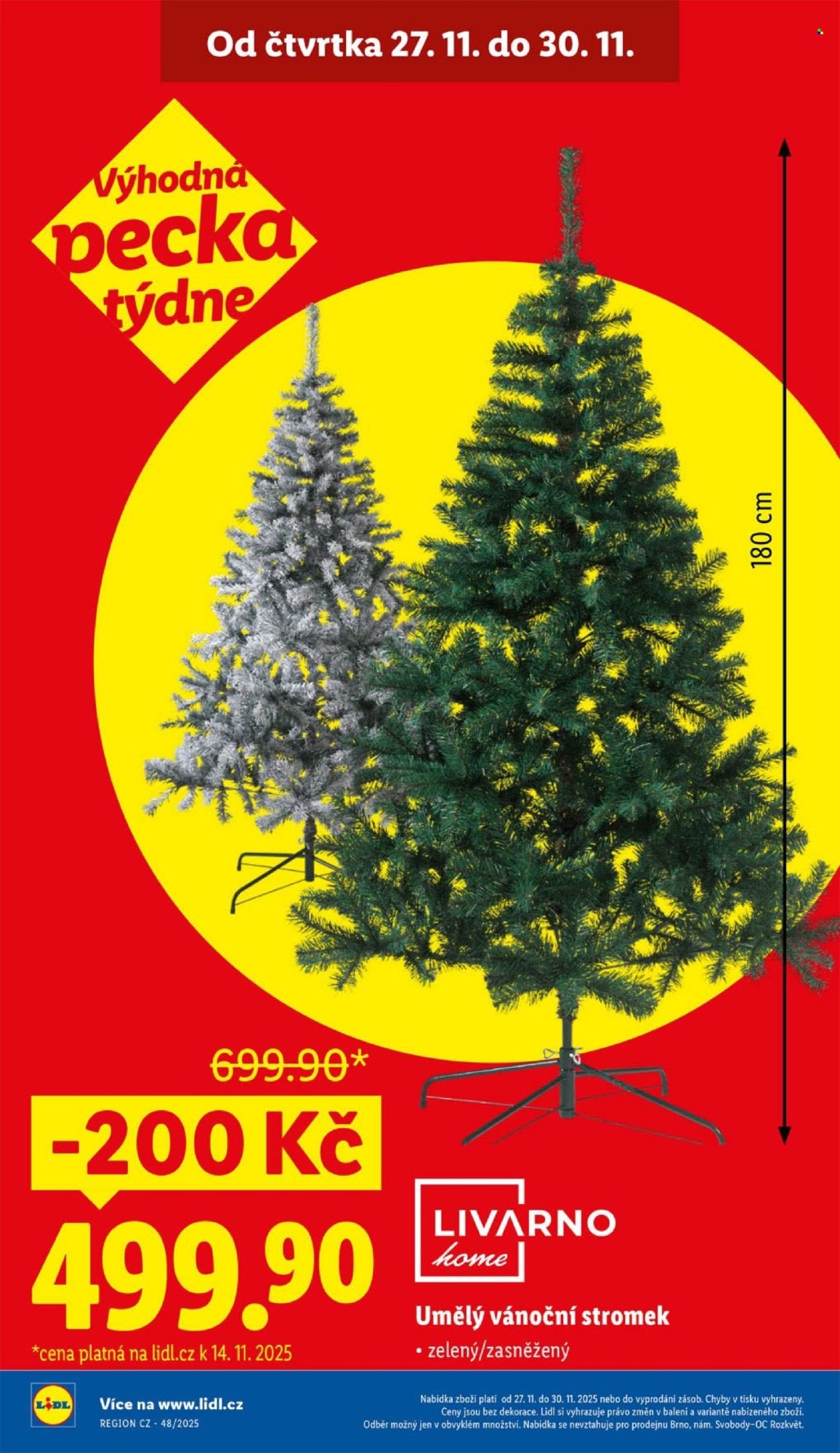 LIDL leták - Od čtvrtka 27.11.2025 (2025-11-27 - 2025-11-30)