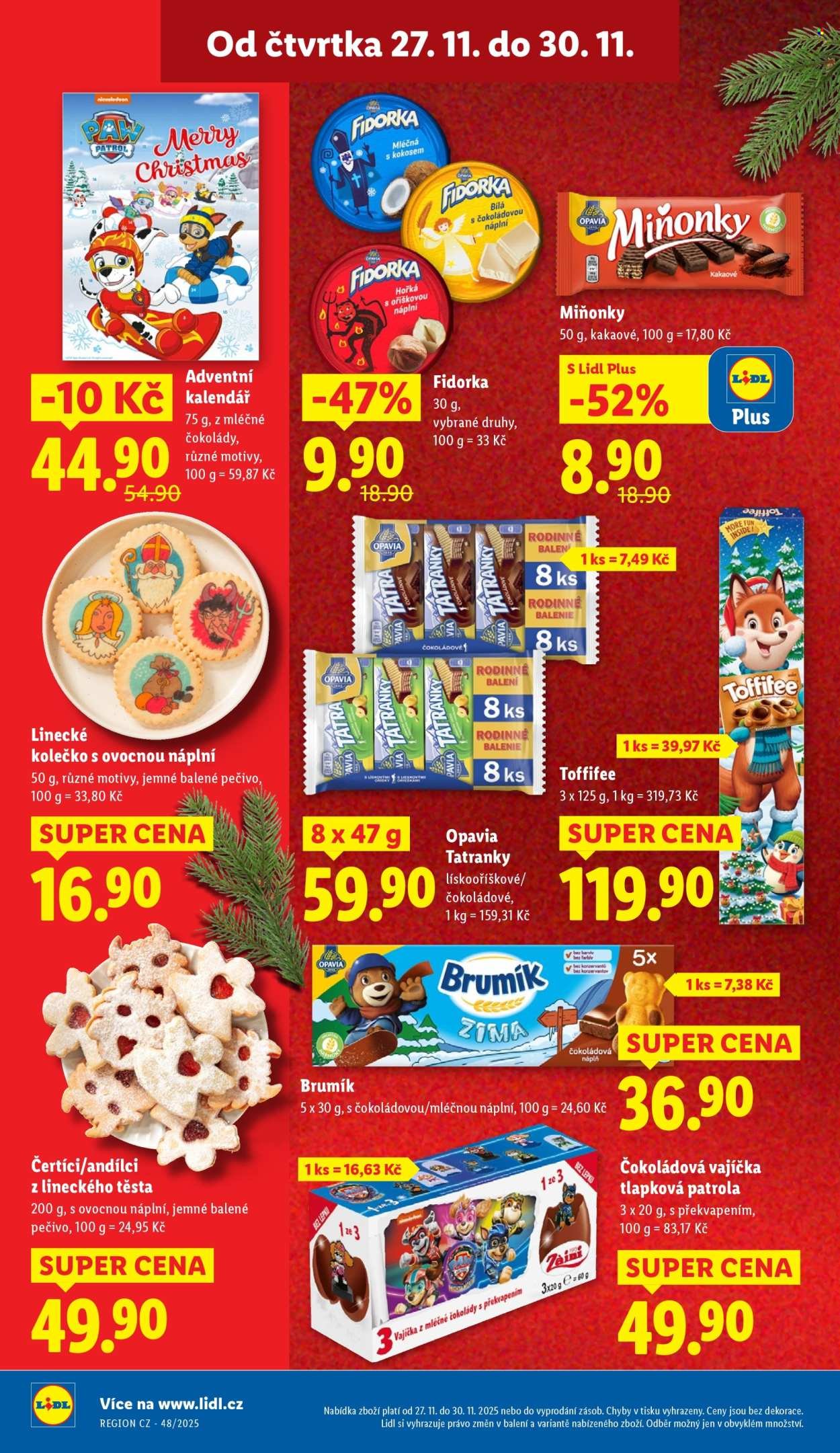 LIDL leták - Od čtvrtka 27.11.2025 (2025-11-27 - 2025-11-30)