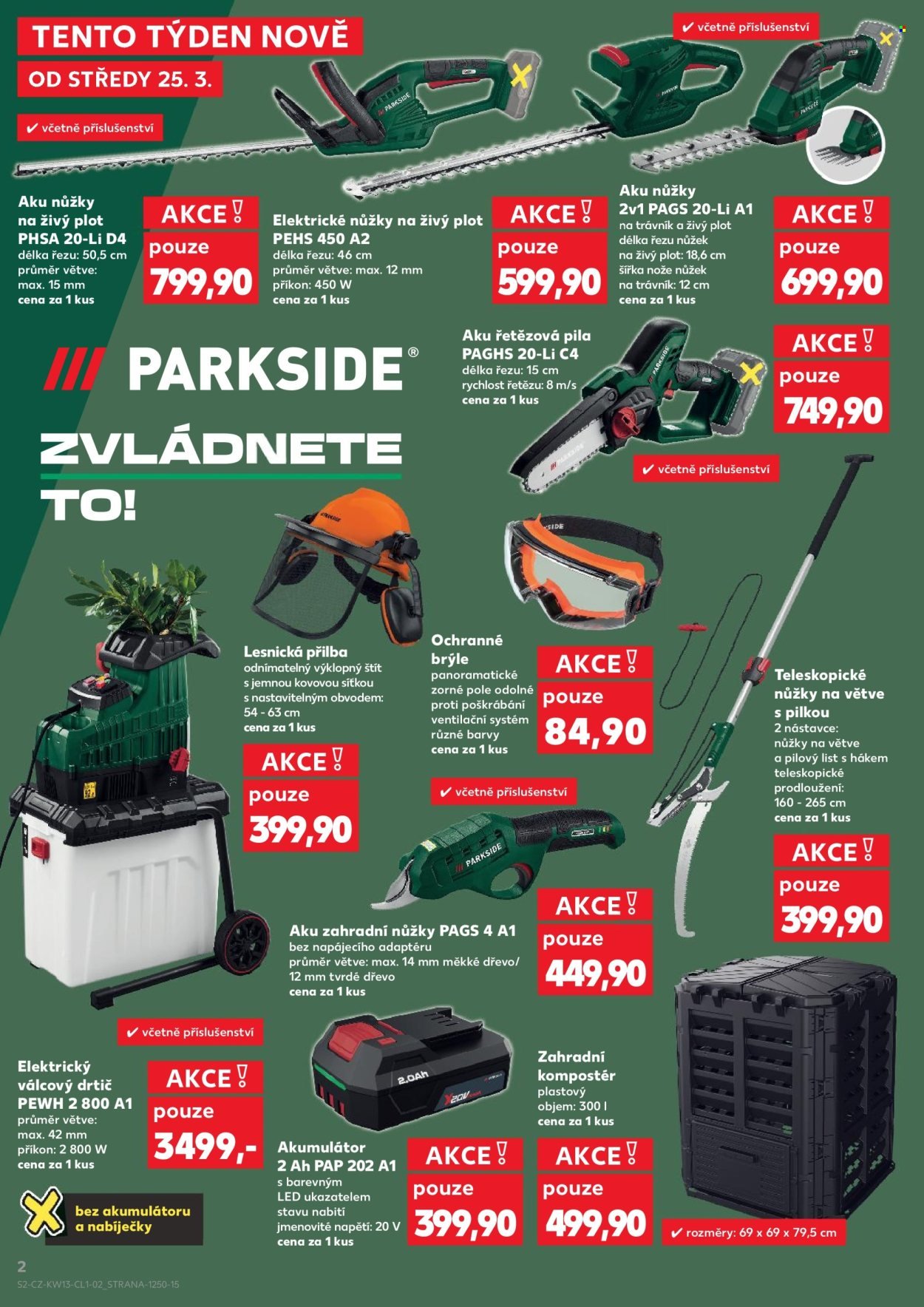 KAUFLAND leták - Objevte svět Parkside (2026-03-25 - 2026-03-31)