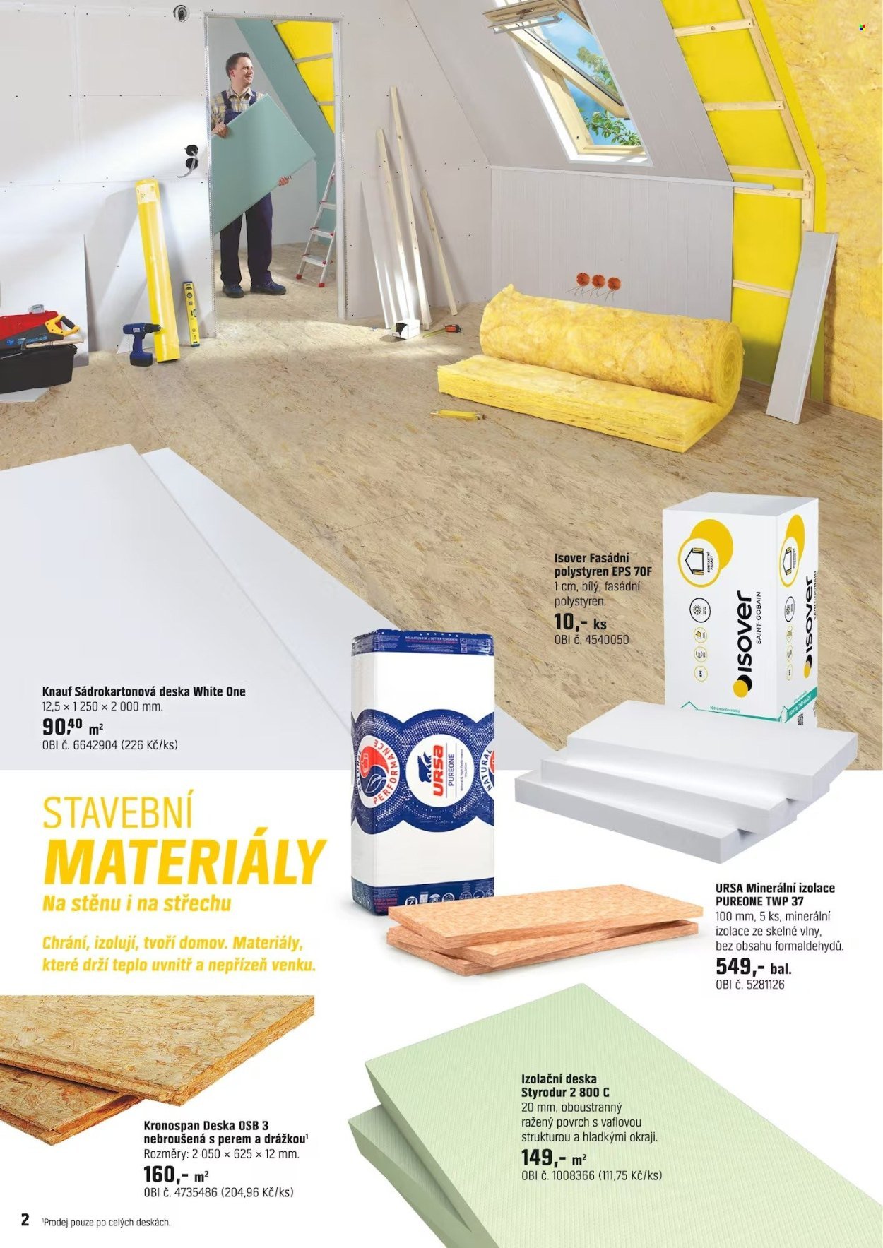 OBI leták - Vítejte doma! Proměna vašeho domova (2025-09-15 - 2025-11-15)