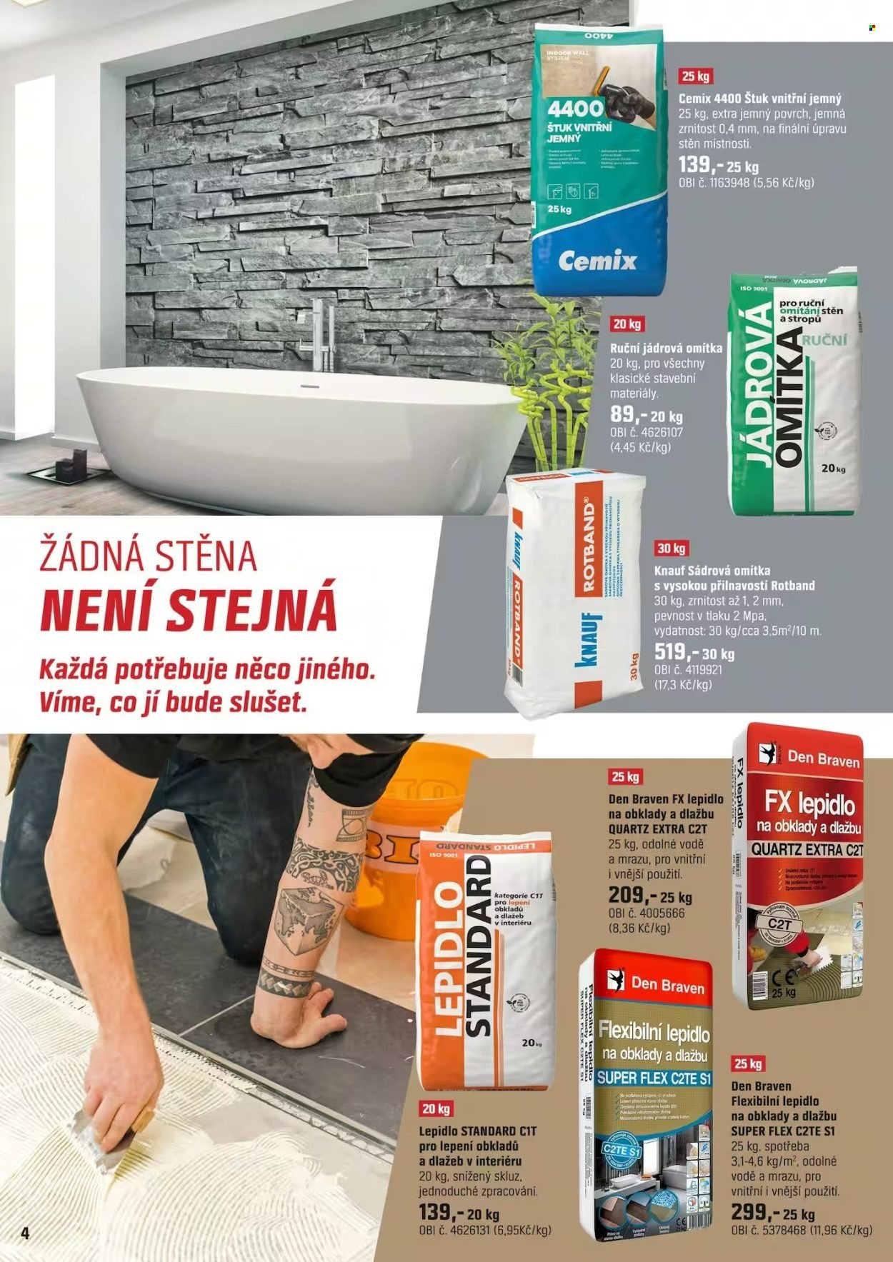 OBI leták - Vítejte doma! Proměna vašeho domova (2025-09-15 - 2025-11-15)