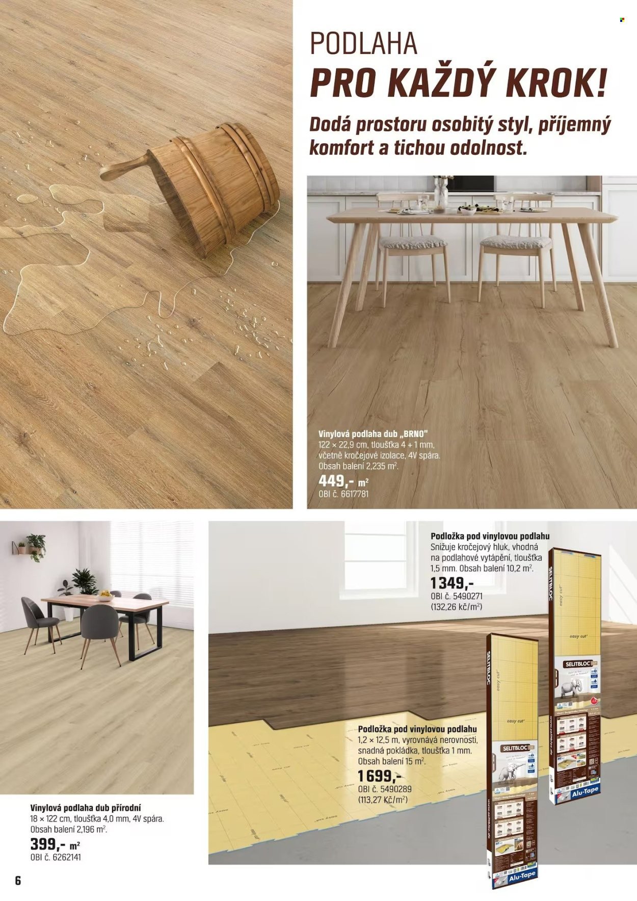 OBI leták - Vítejte doma! Proměna vašeho domova (2025-09-15 - 2025-11-15)