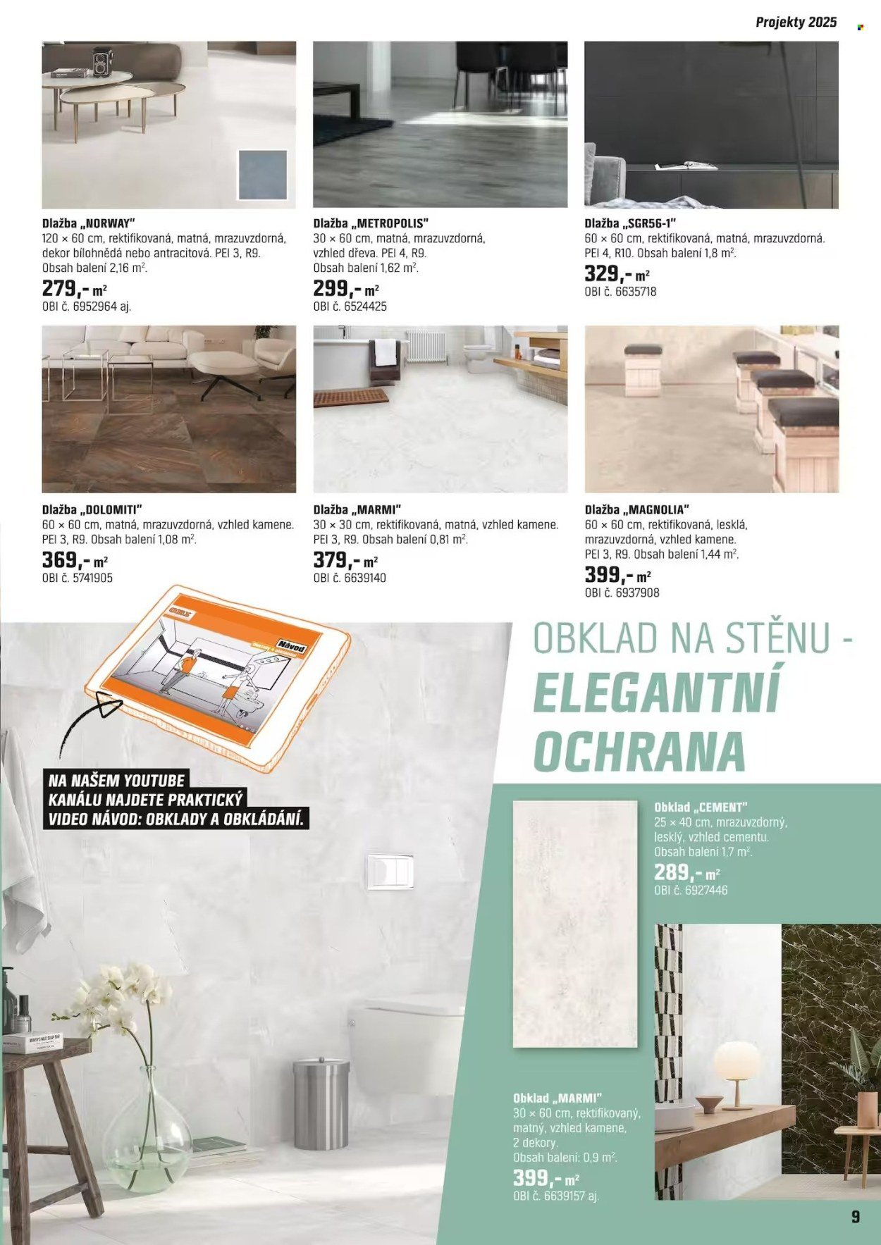 OBI leták - Vítejte doma! Proměna vašeho domova (2025-09-15 - 2025-11-15)