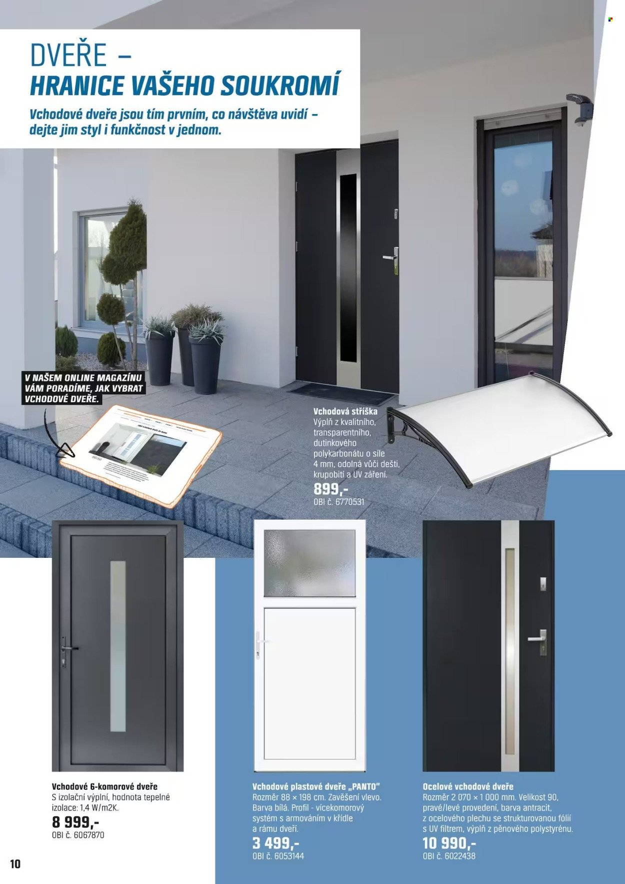 OBI leták - Vítejte doma! Proměna vašeho domova (2025-09-15 - 2025-11-15)