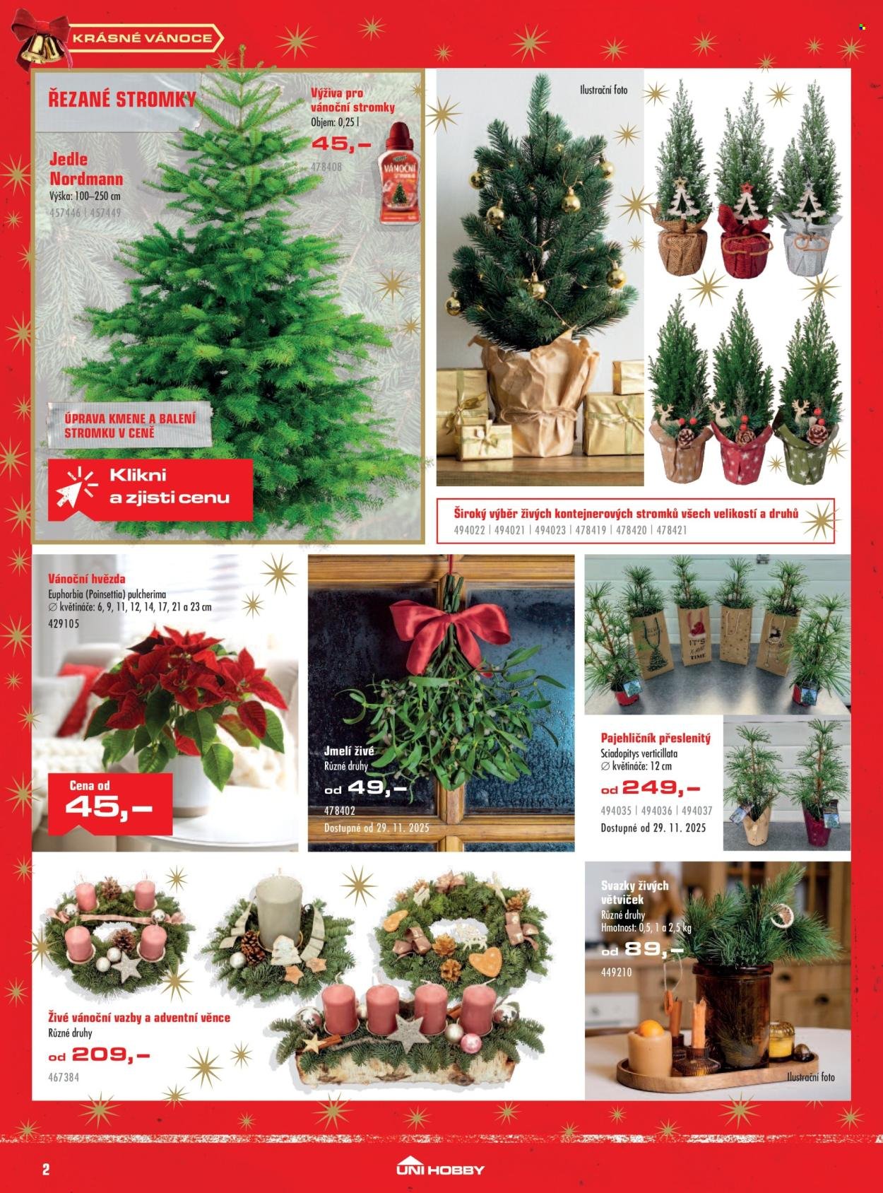 UNI HOBBY leták - Přejeme Vám šťastné Vánoce a všechno nejlepší v novém roce (2025-11-27 - 2025-12-28)