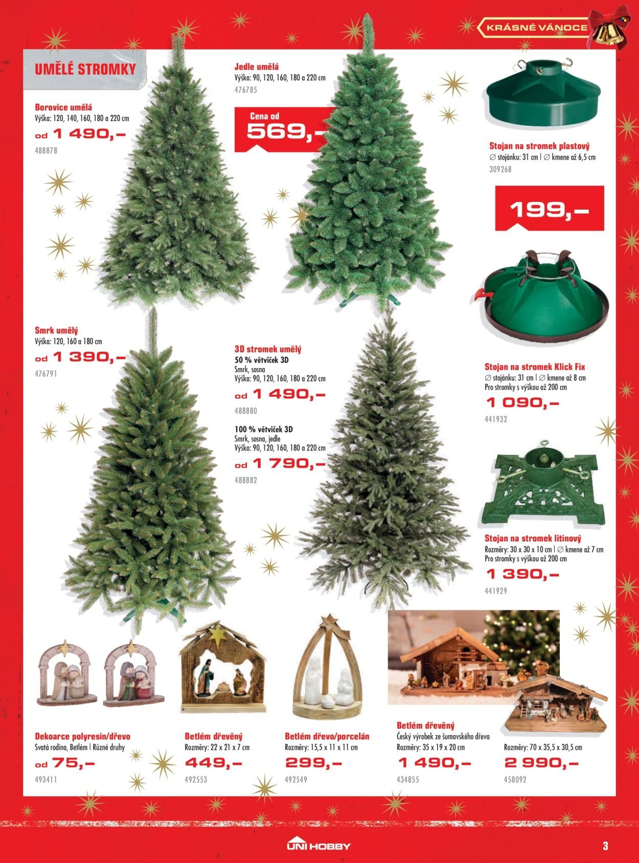 UNI HOBBY leták - Přejeme Vám šťastné Vánoce a všechno nejlepší v novém roce (2025-11-27 - 2025-12-28)