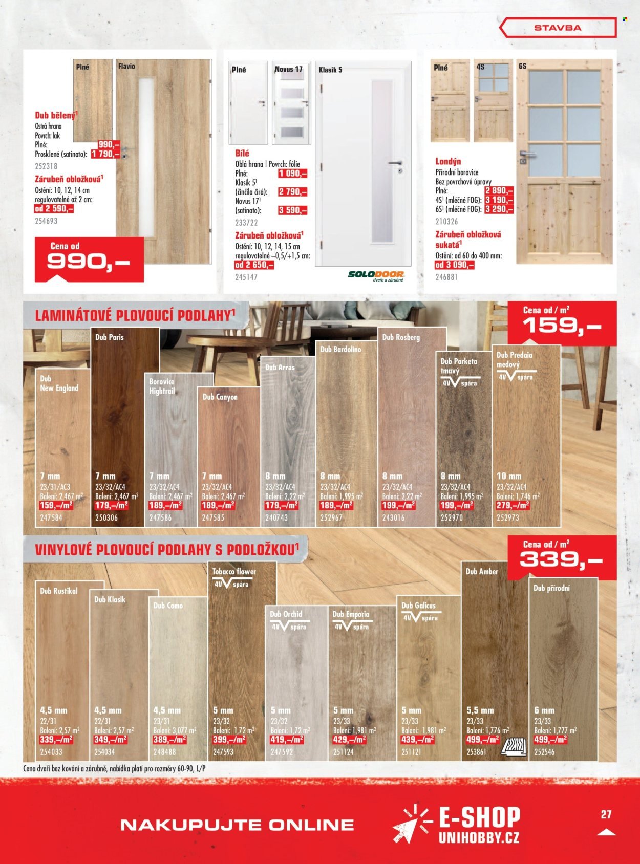 UNI HOBBY leták - Přejeme Vám šťastné Vánoce a všechno nejlepší v novém roce (2025-11-27 - 2025-12-28)