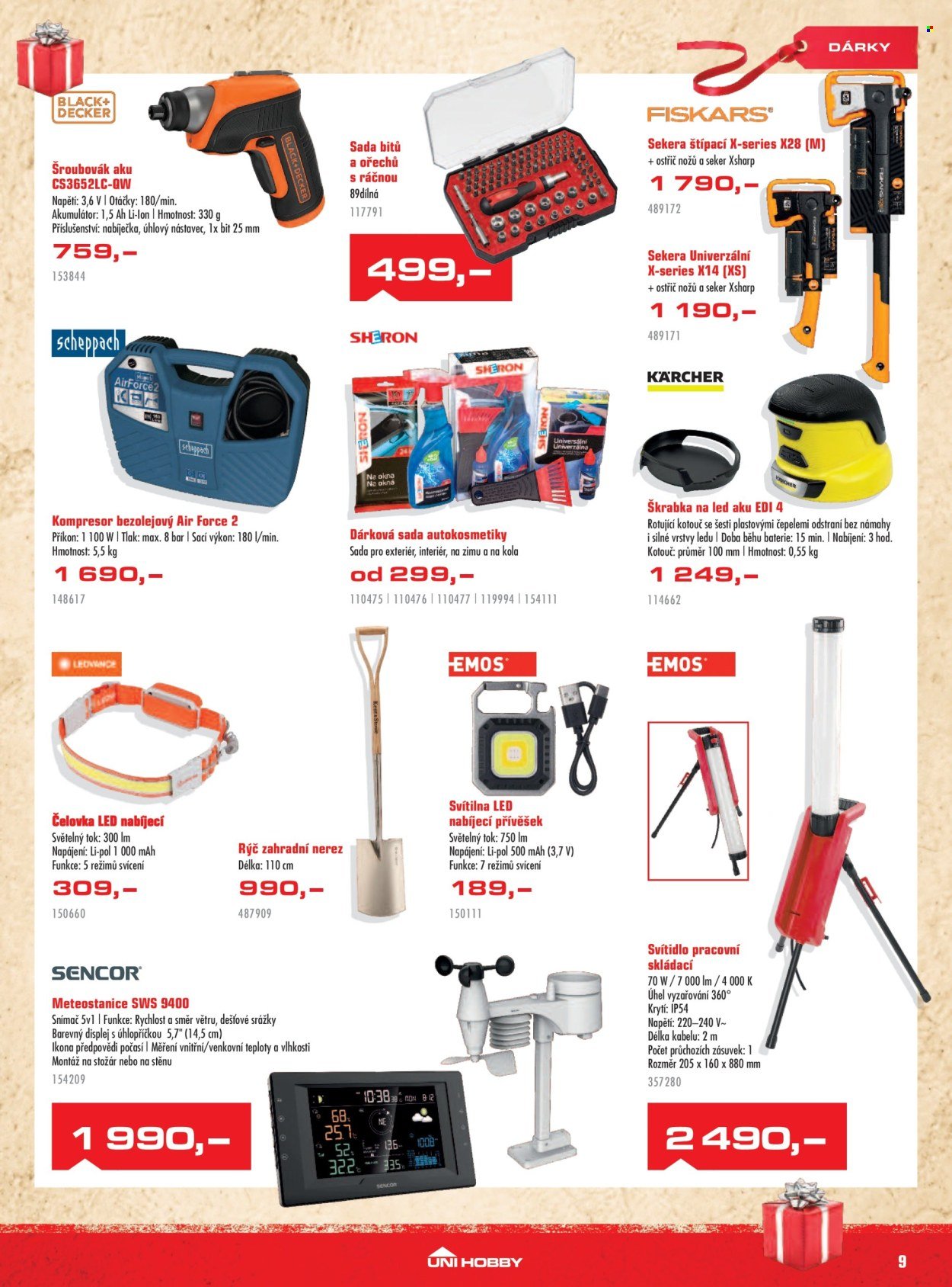 UNI HOBBY leták - Přejeme Vám šťastné Vánoce a všechno nejlepší v novém roce (2025-11-27 - 2025-12-28)