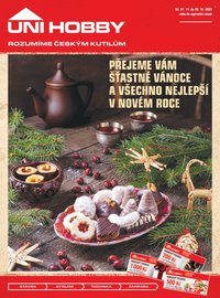 UNI HOBBY leták - Přejeme Vám šťastné Vánoce a všechno nejlepší v novém roce (2025-11-27 - 2025-12-28)