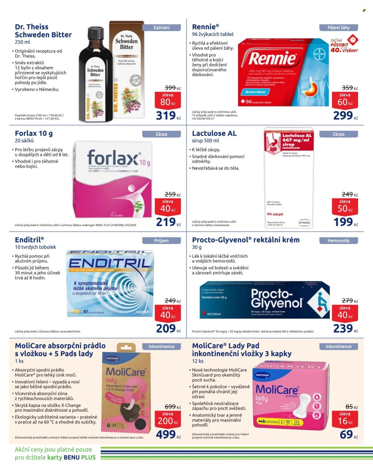 BENU LÉKÁRNA leták - Akční leták (2026-03-01 - 2026-03-31)