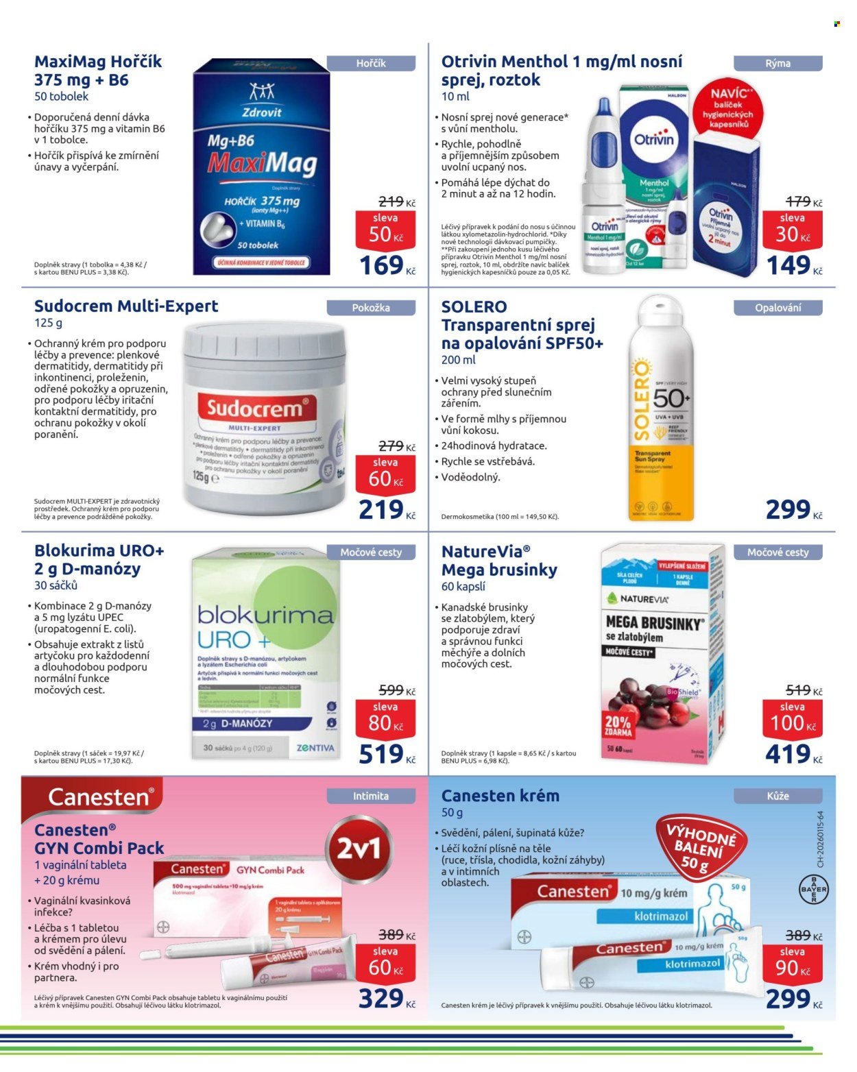 BENU LÉKÁRNA leták - Akční leták (2026-03-01 - 2026-03-31)