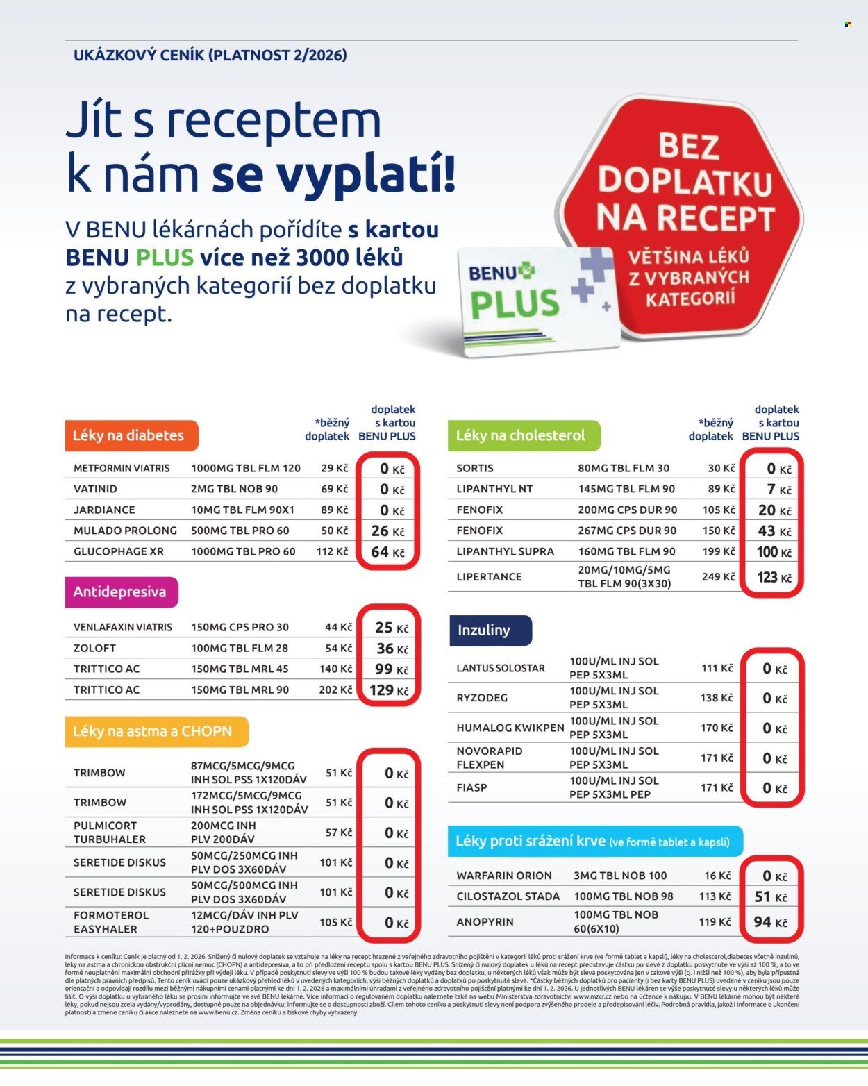 BENU LÉKÁRNA leták - Akční leták (2026-03-01 - 2026-03-31)