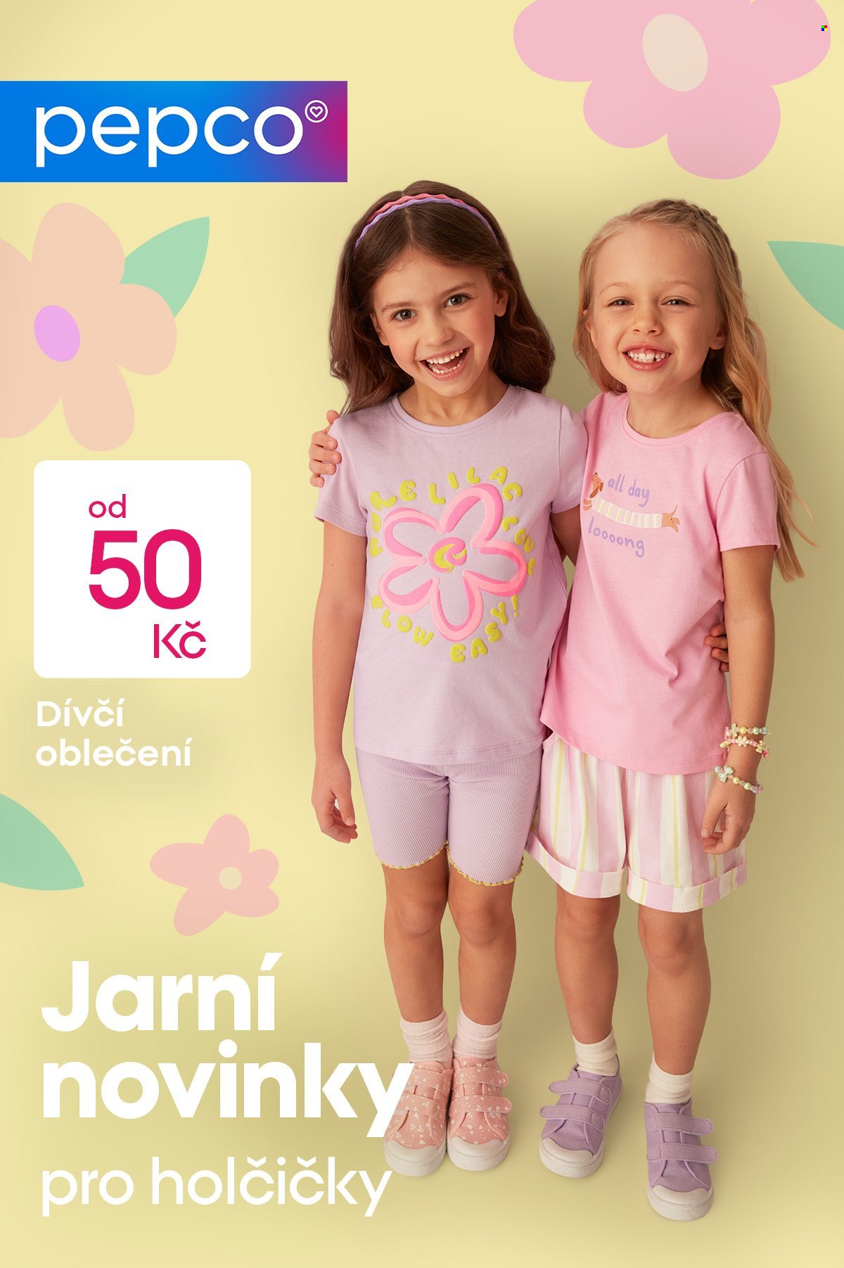PEPCO leták - Jarní novinky pro holčičky (2026-04-20)