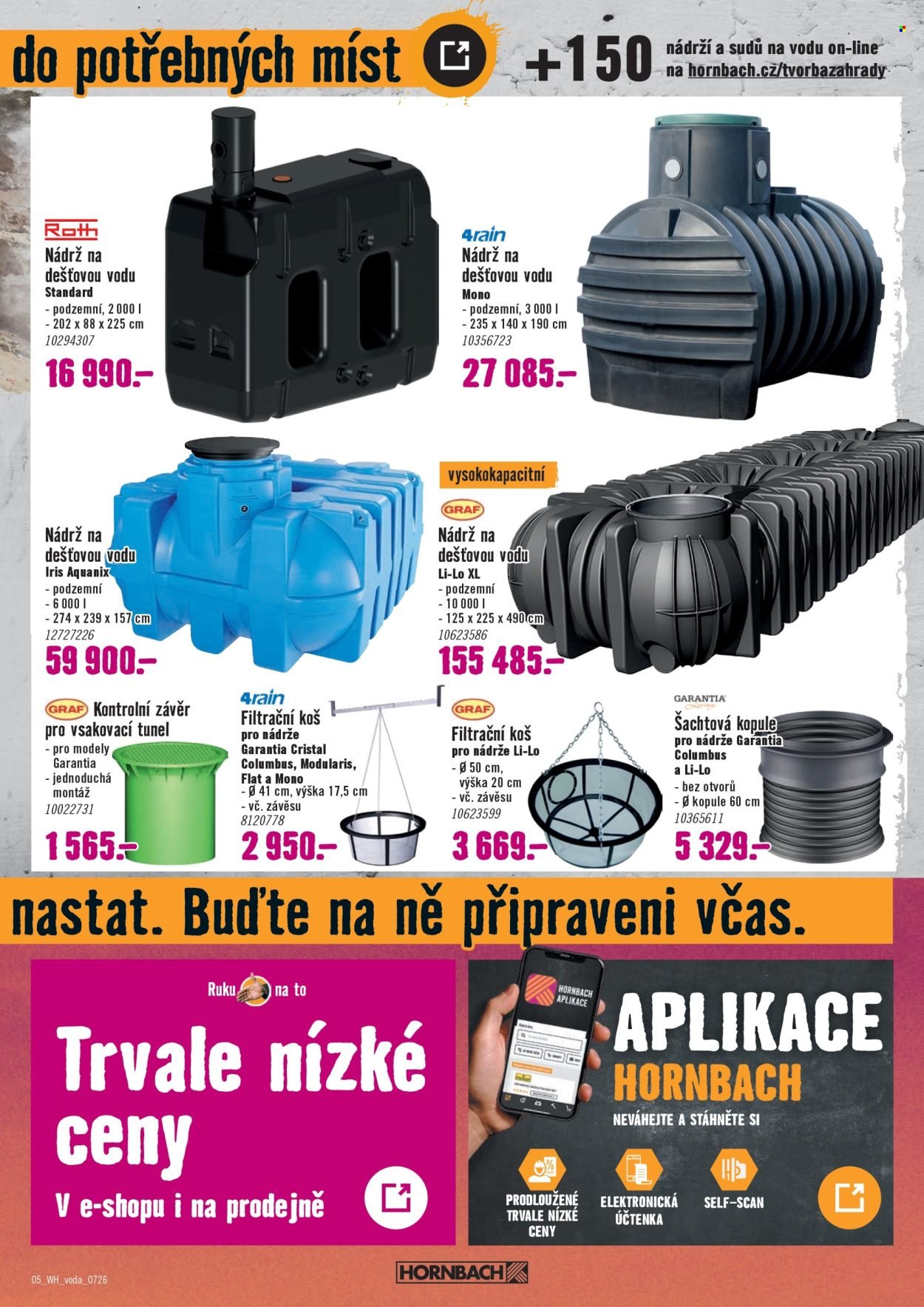 HORNBACH leták - Váš další projekt - Dešťová voda
