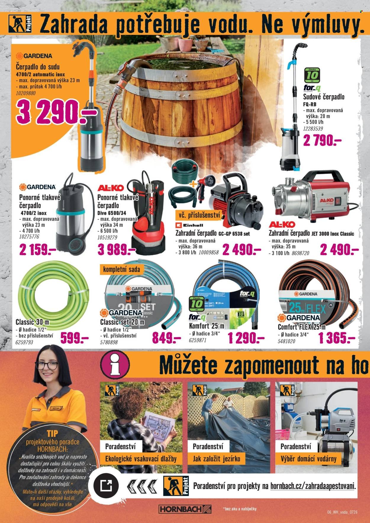HORNBACH leták - Váš další projekt - Dešťová voda
