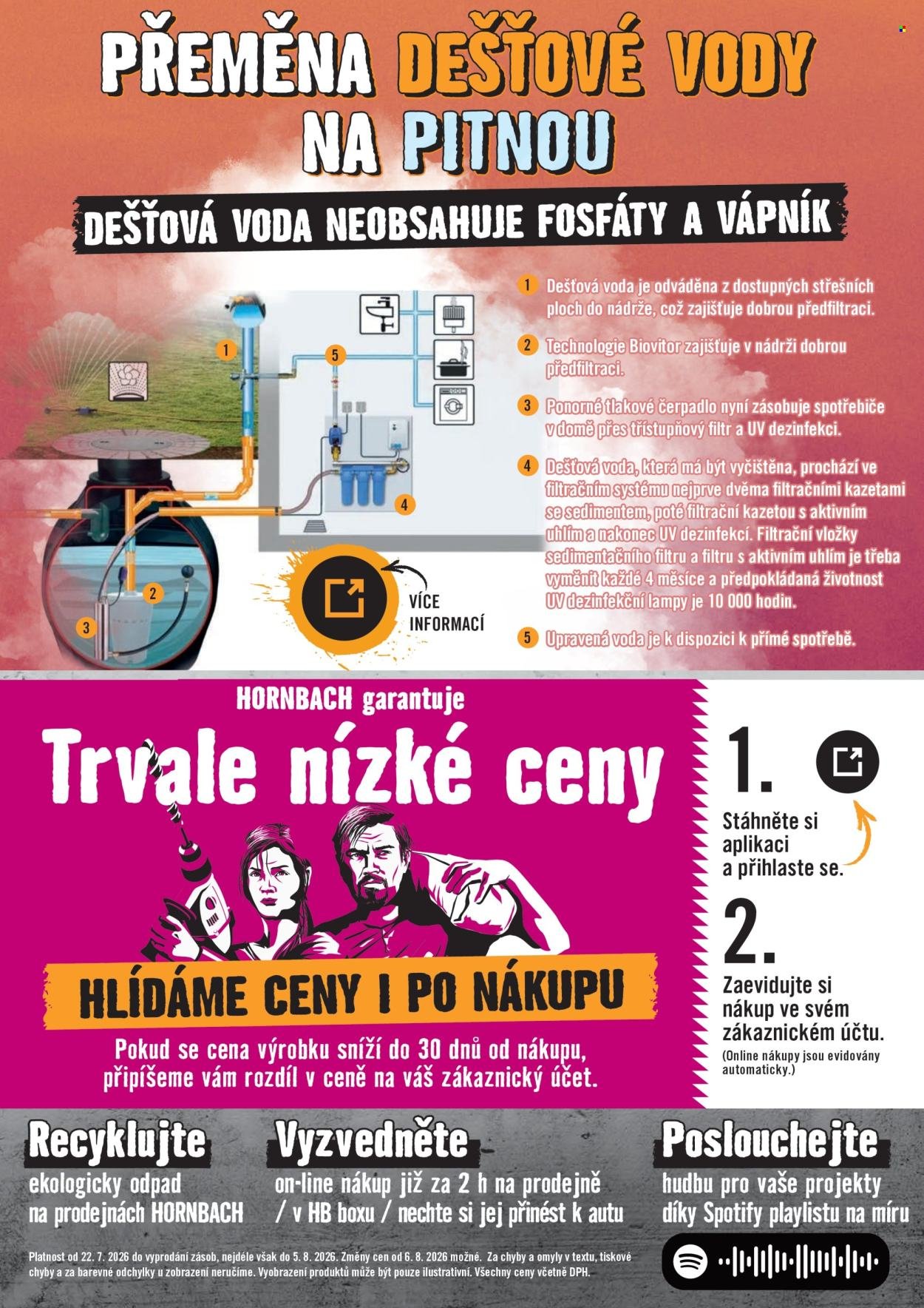 HORNBACH leták - Váš další projekt - Dešťová voda