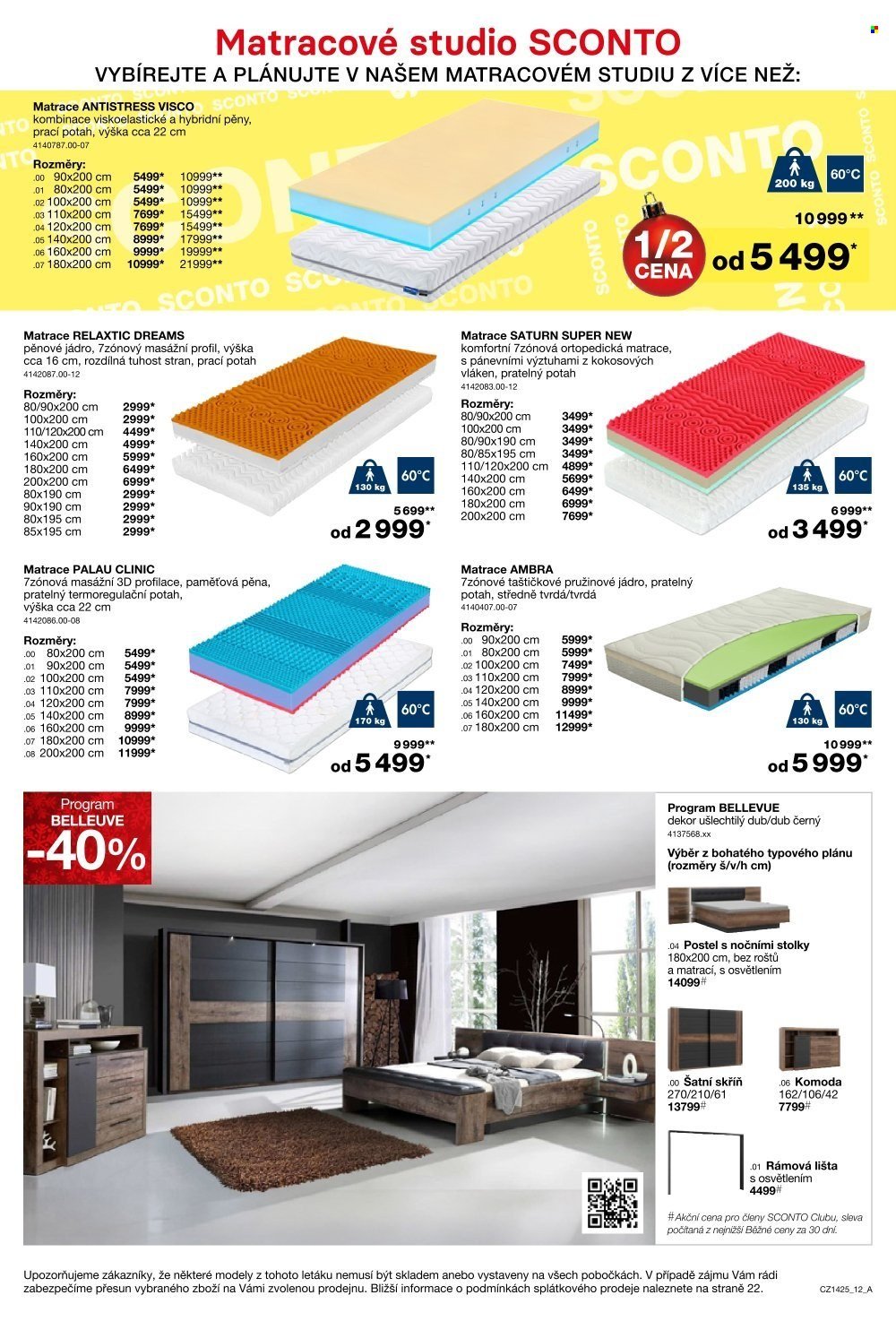 SCONTO NÁBYTEK leták - -40% na jídelní stoly a židle (2025-11-05 - 2025-11-25)