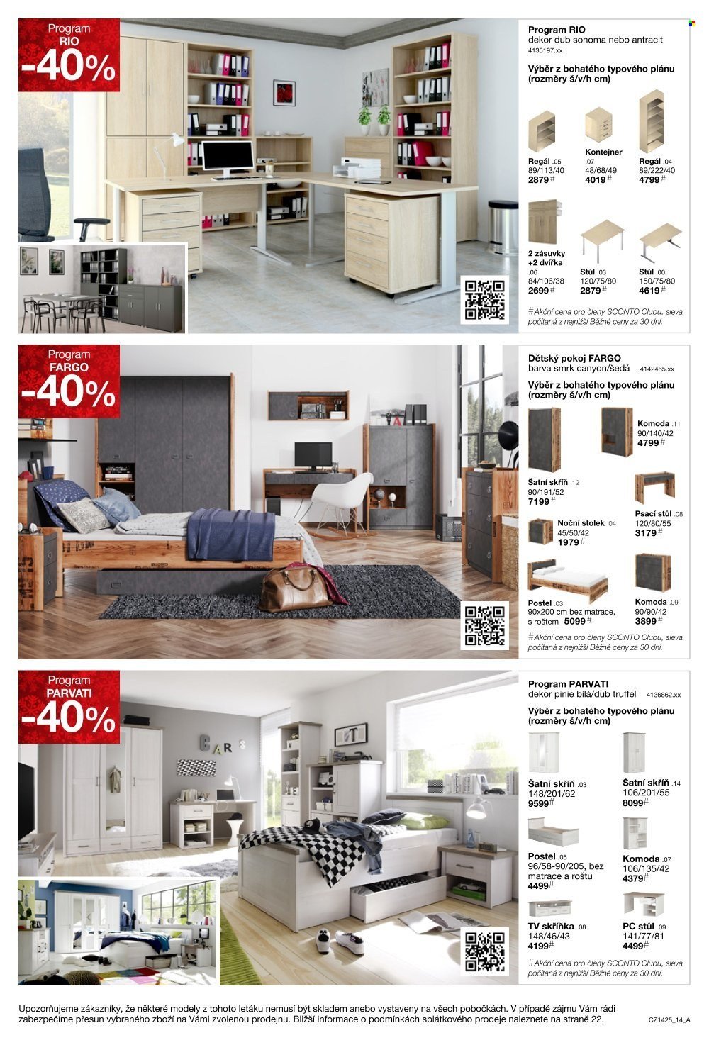 SCONTO NÁBYTEK leták - -40% na jídelní stoly a židle (2025-11-05 - 2025-11-25)