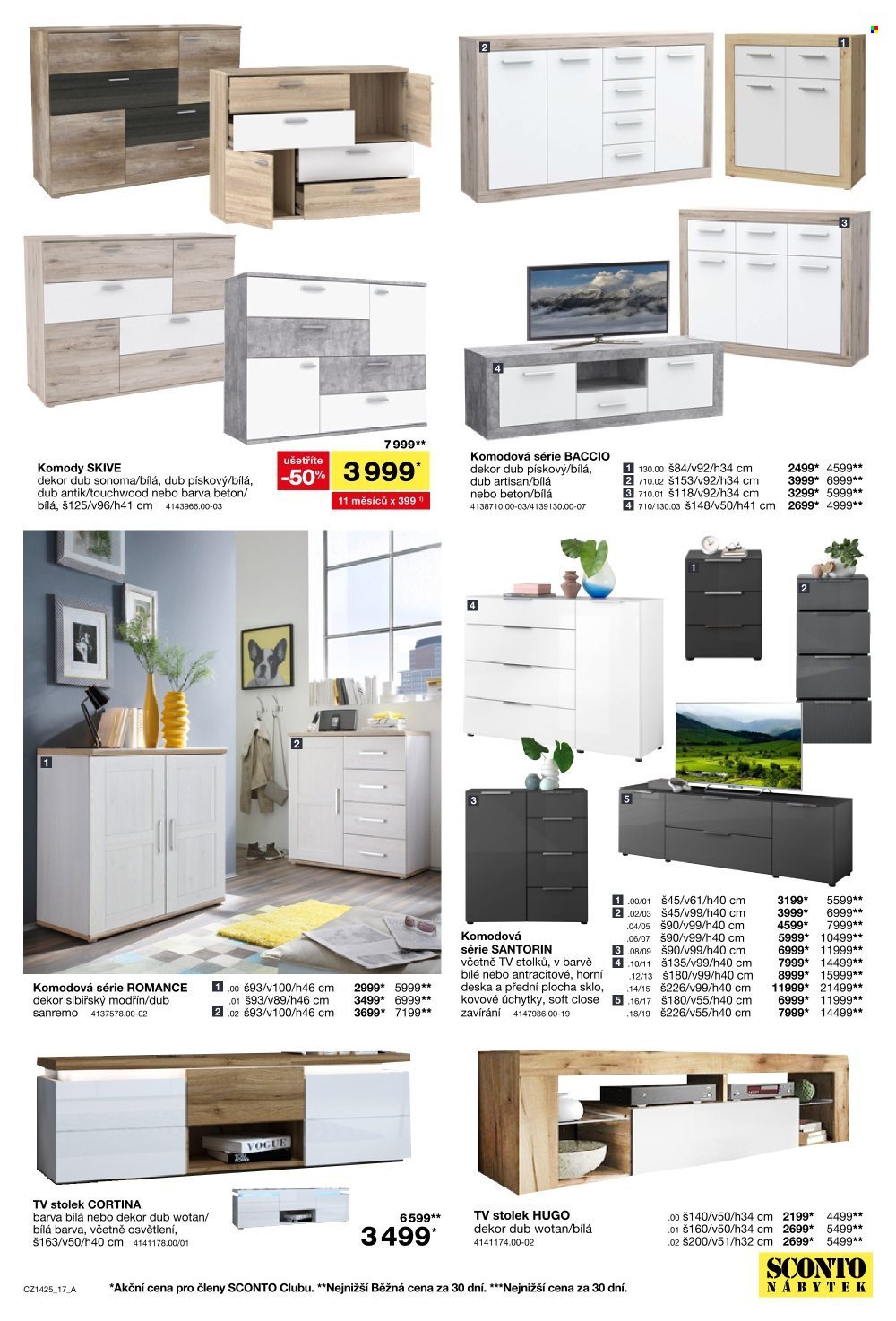 SCONTO NÁBYTEK leták - -40% na jídelní stoly a židle (2025-11-05 - 2025-11-25)