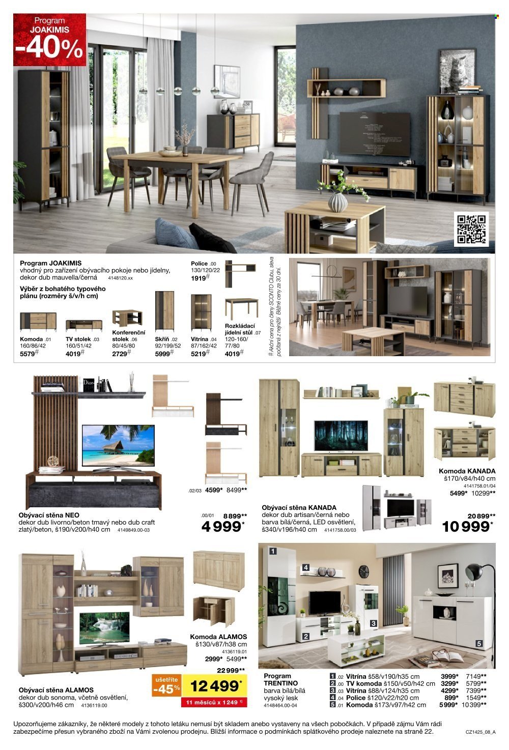 SCONTO NÁBYTEK leták - -40% na jídelní stoly a židle (2025-11-05 - 2025-11-25)