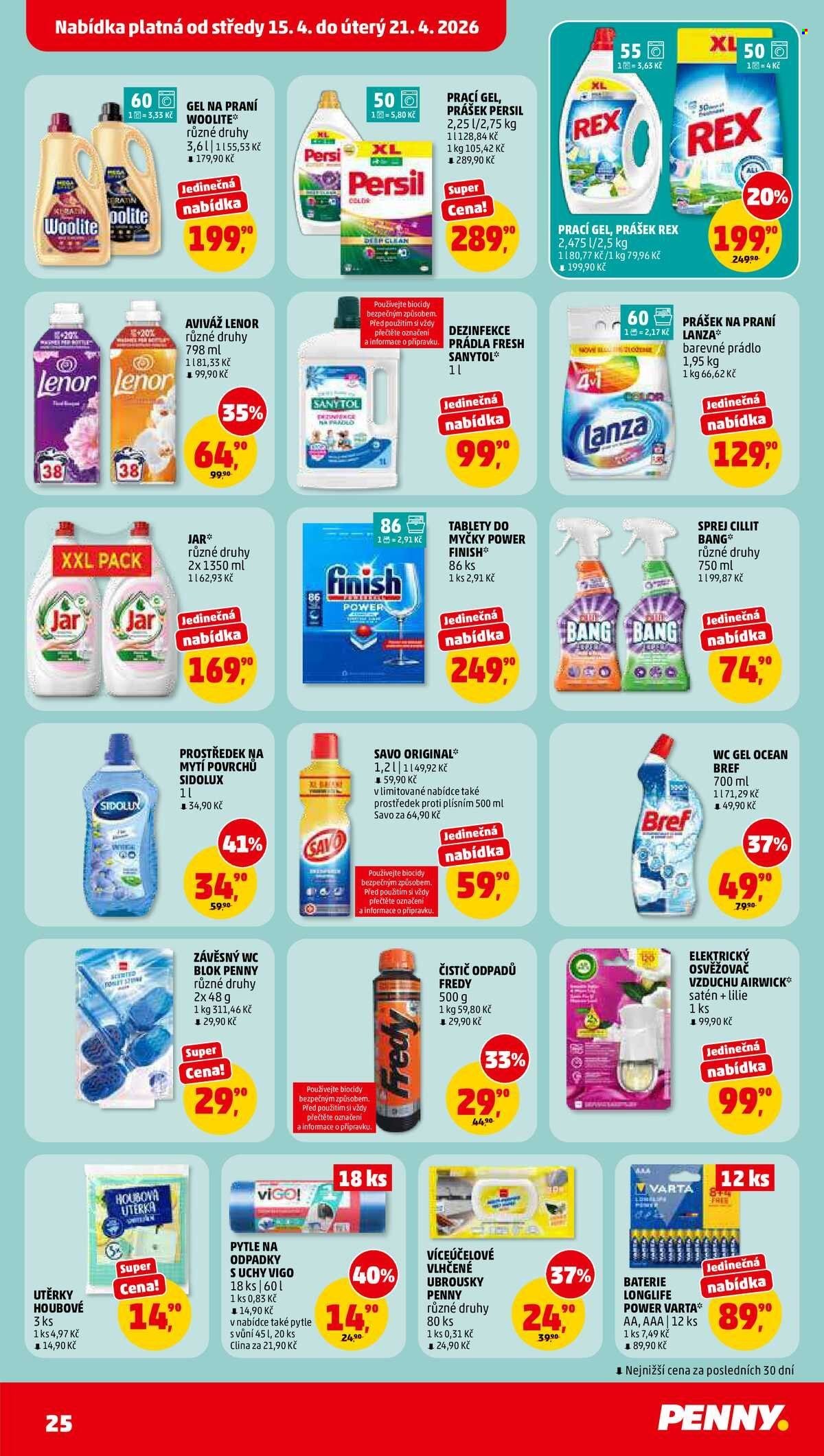PENNY leták - nízké ceny hezky česky (2026-04-15 - 2026-04-21)