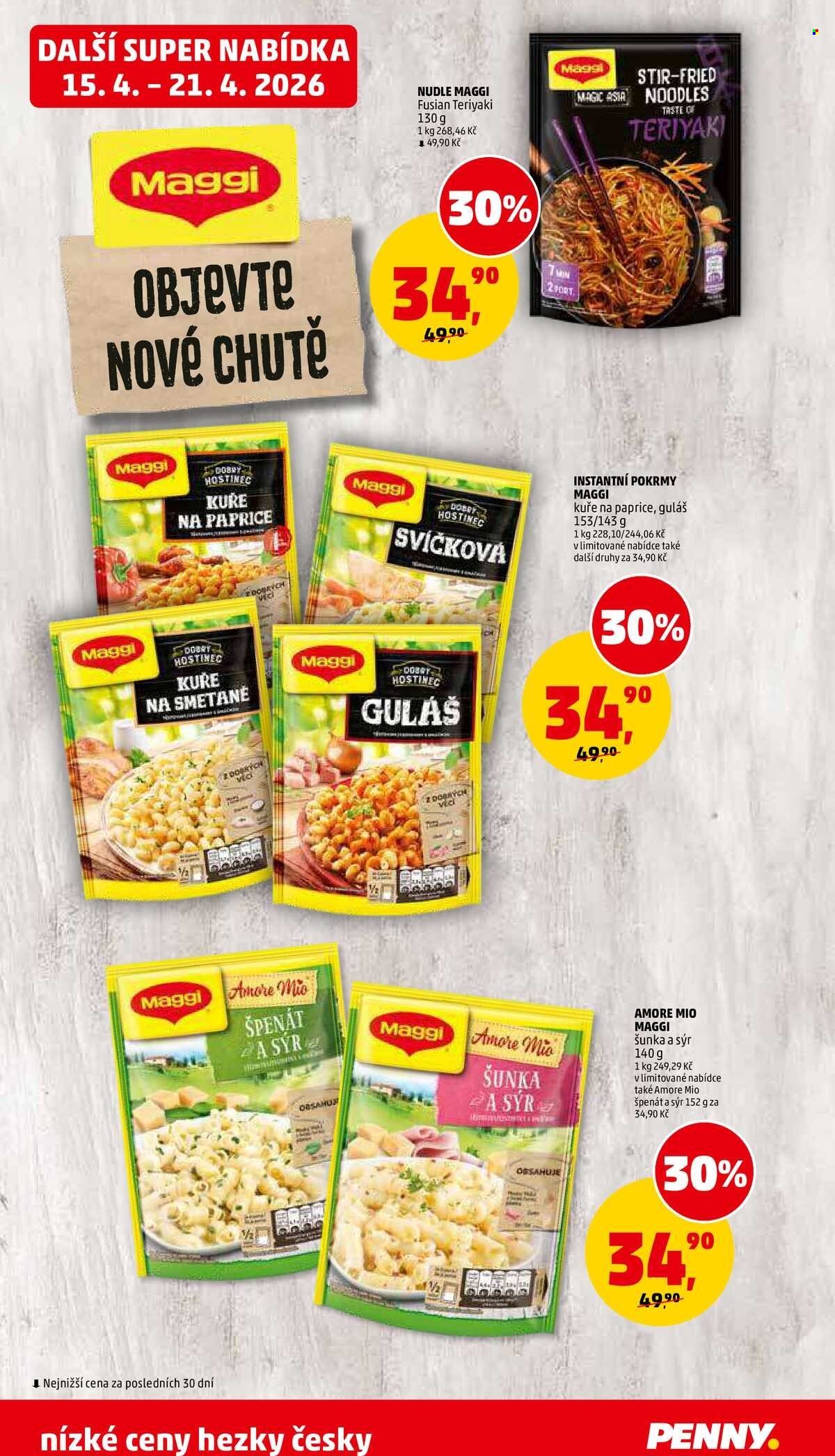PENNY leták - nízké ceny hezky česky (2026-04-15 - 2026-04-21)