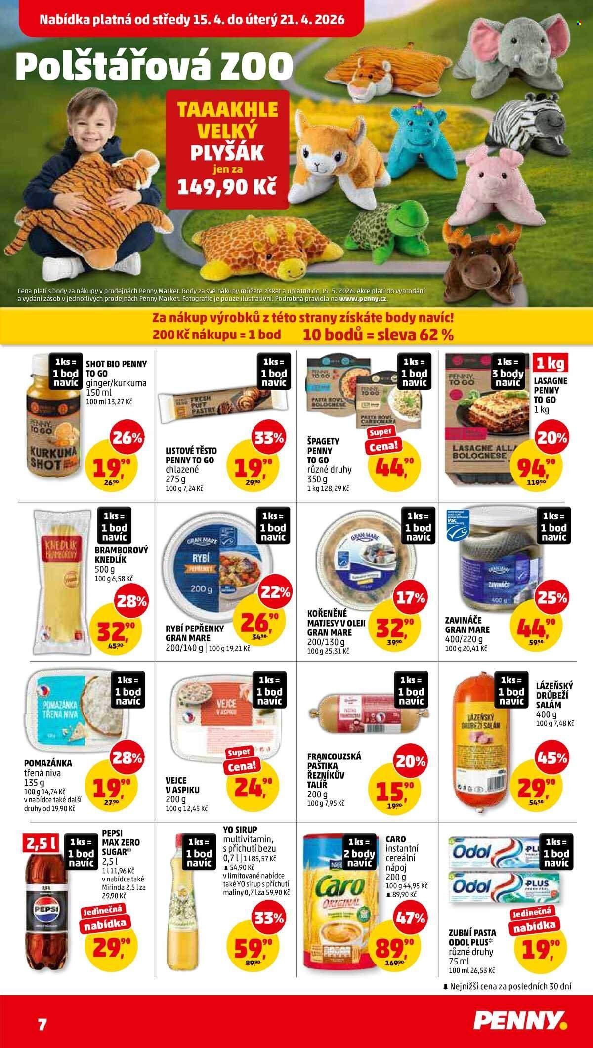 PENNY leták - nízké ceny hezky česky (2026-04-15 - 2026-04-21)