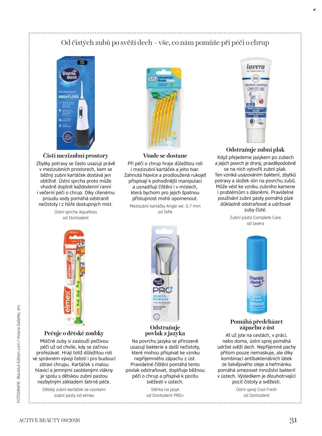 DM DROGERIE leták - Active Beauty