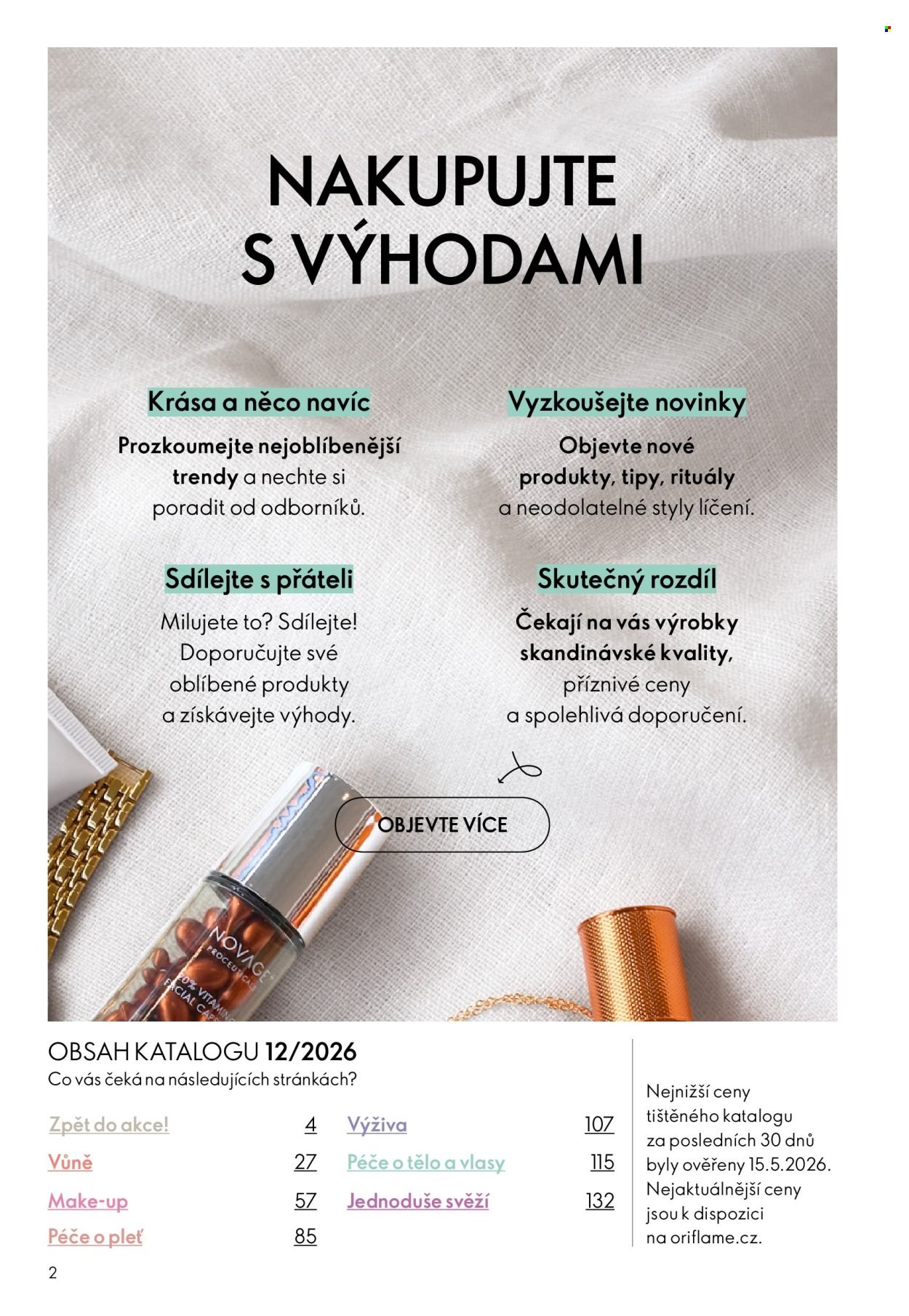 ORIFLAME leták - Od středy 19.8.2026