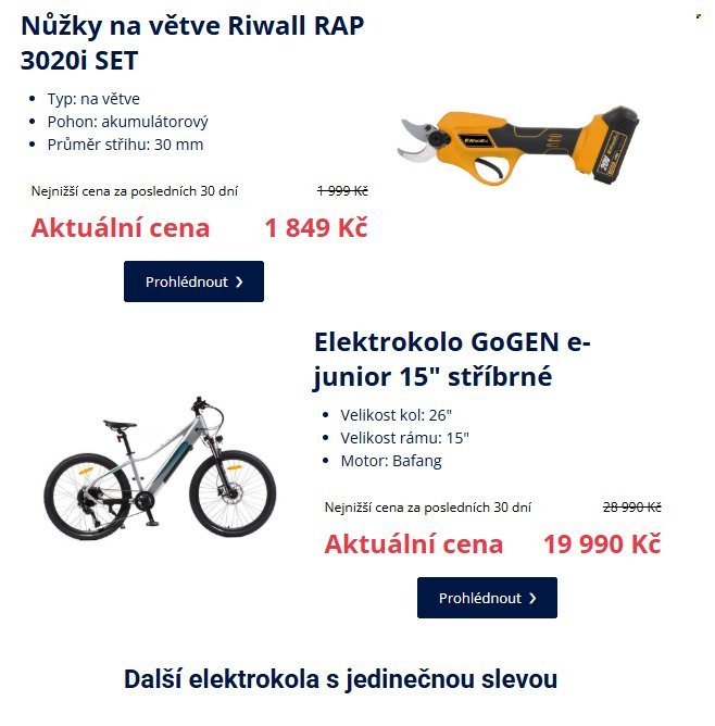 DATART leták - Maxi výprodej